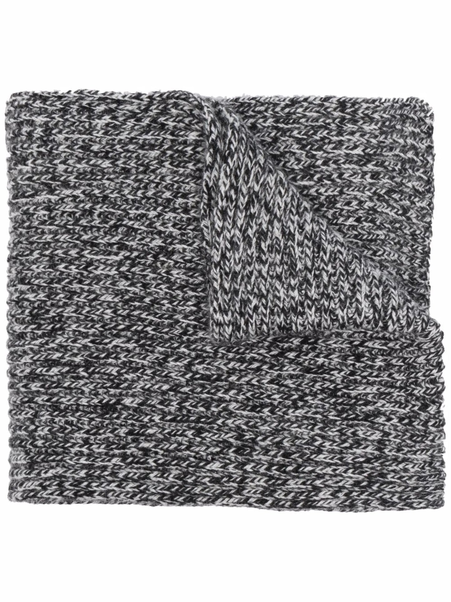 recycled wool-blend scarf