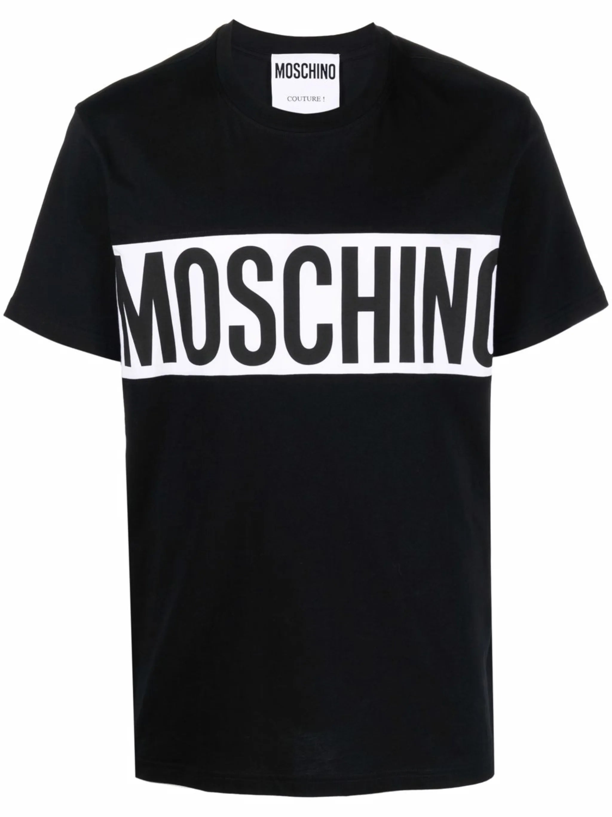 logo-print organic cotton T-shirt