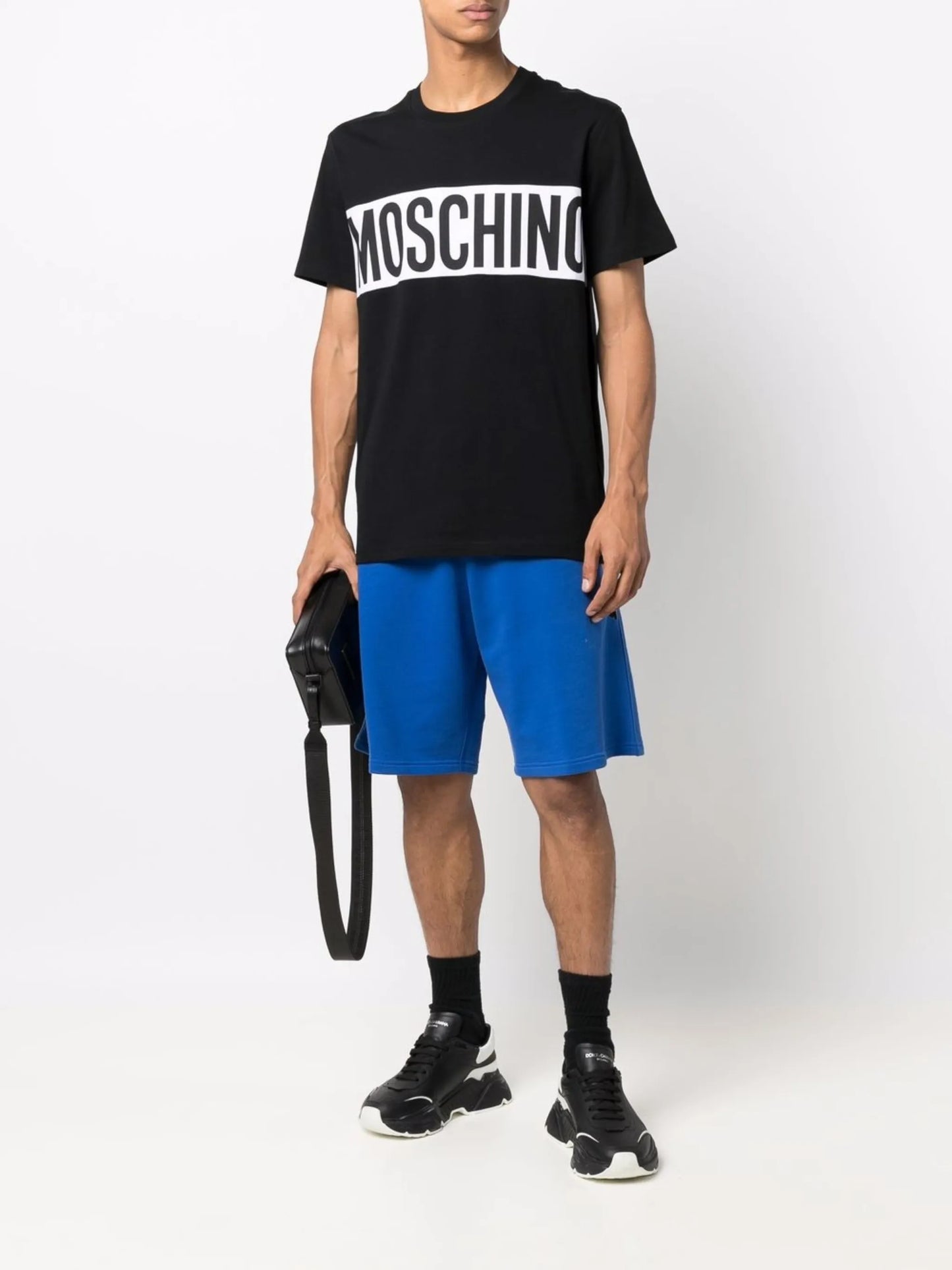 logo-print organic cotton T-shirt