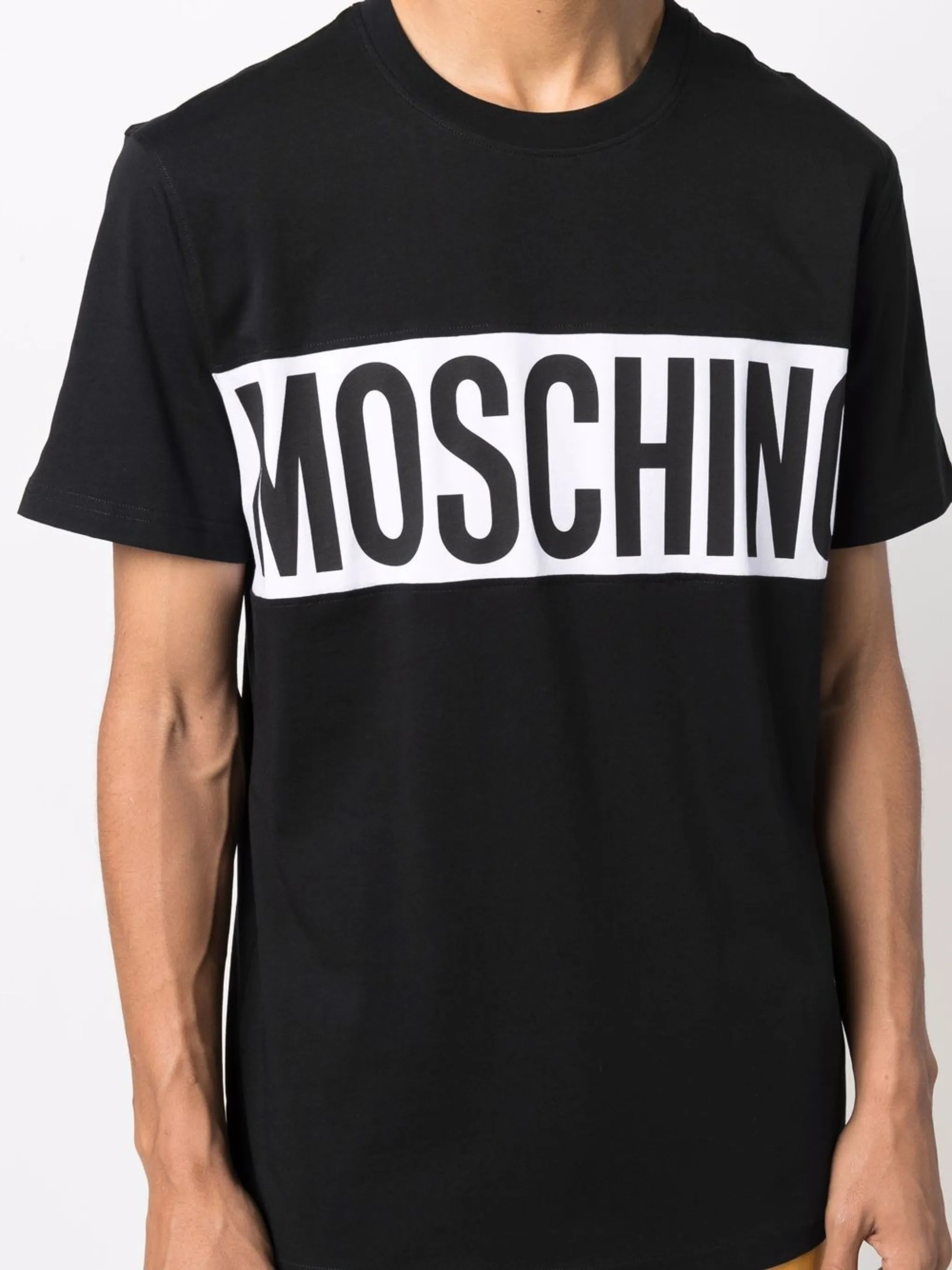 logo-print organic cotton T-shirt