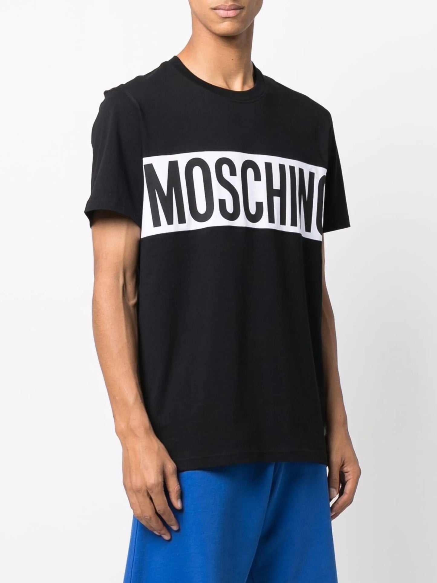 logo-print organic cotton T-shirt