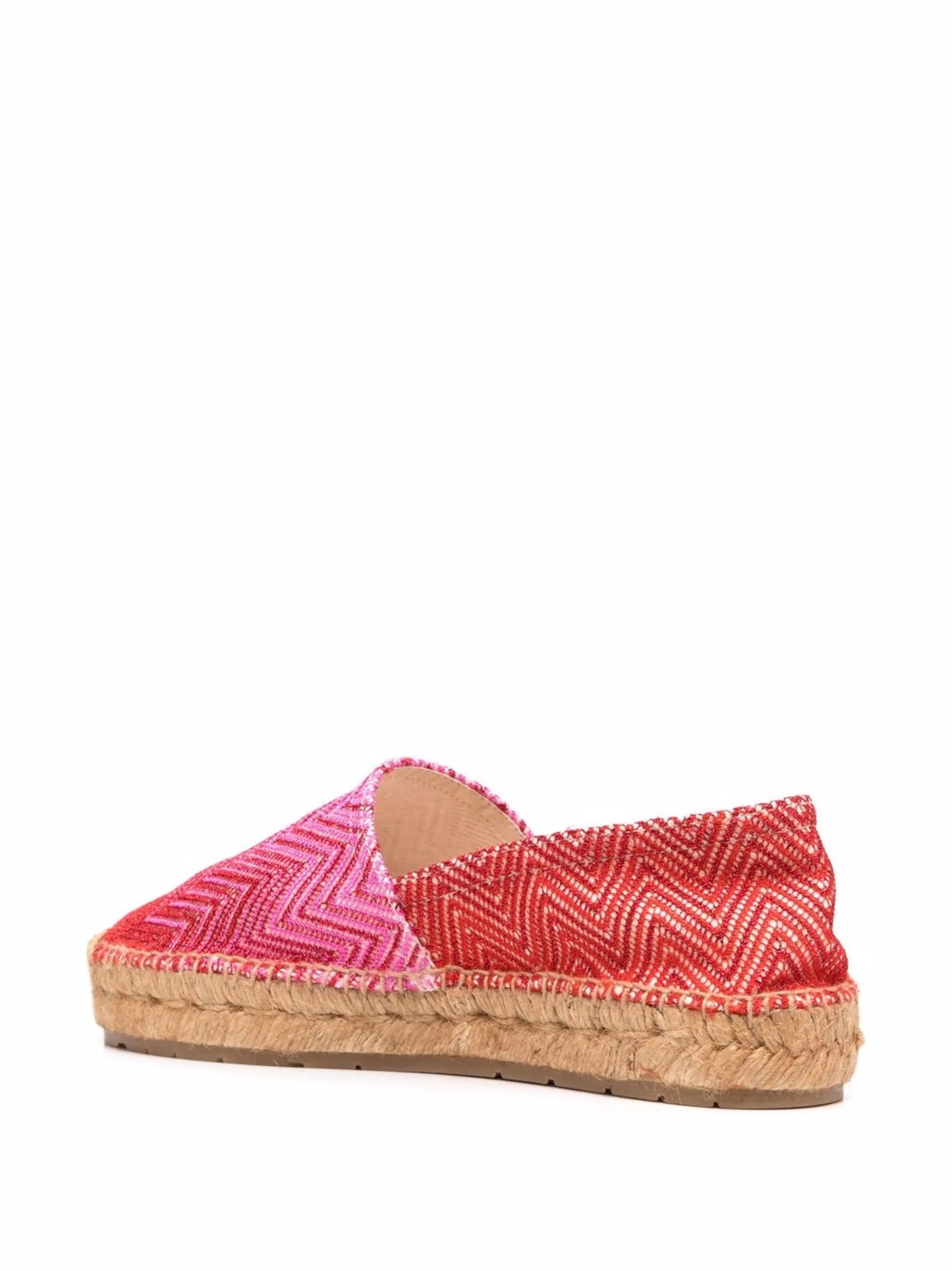 woven zigzag espadrilles