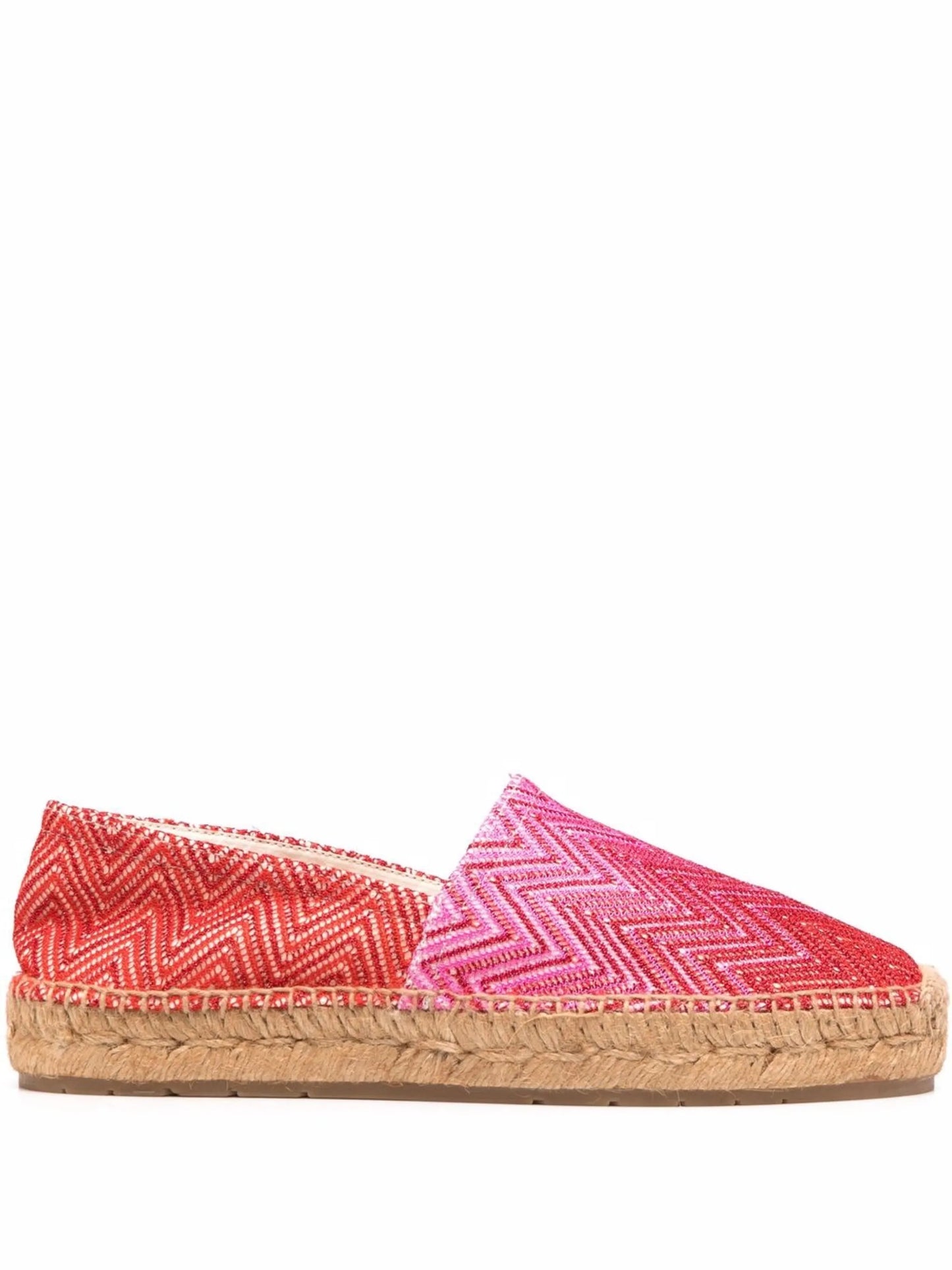 woven zigzag espadrilles