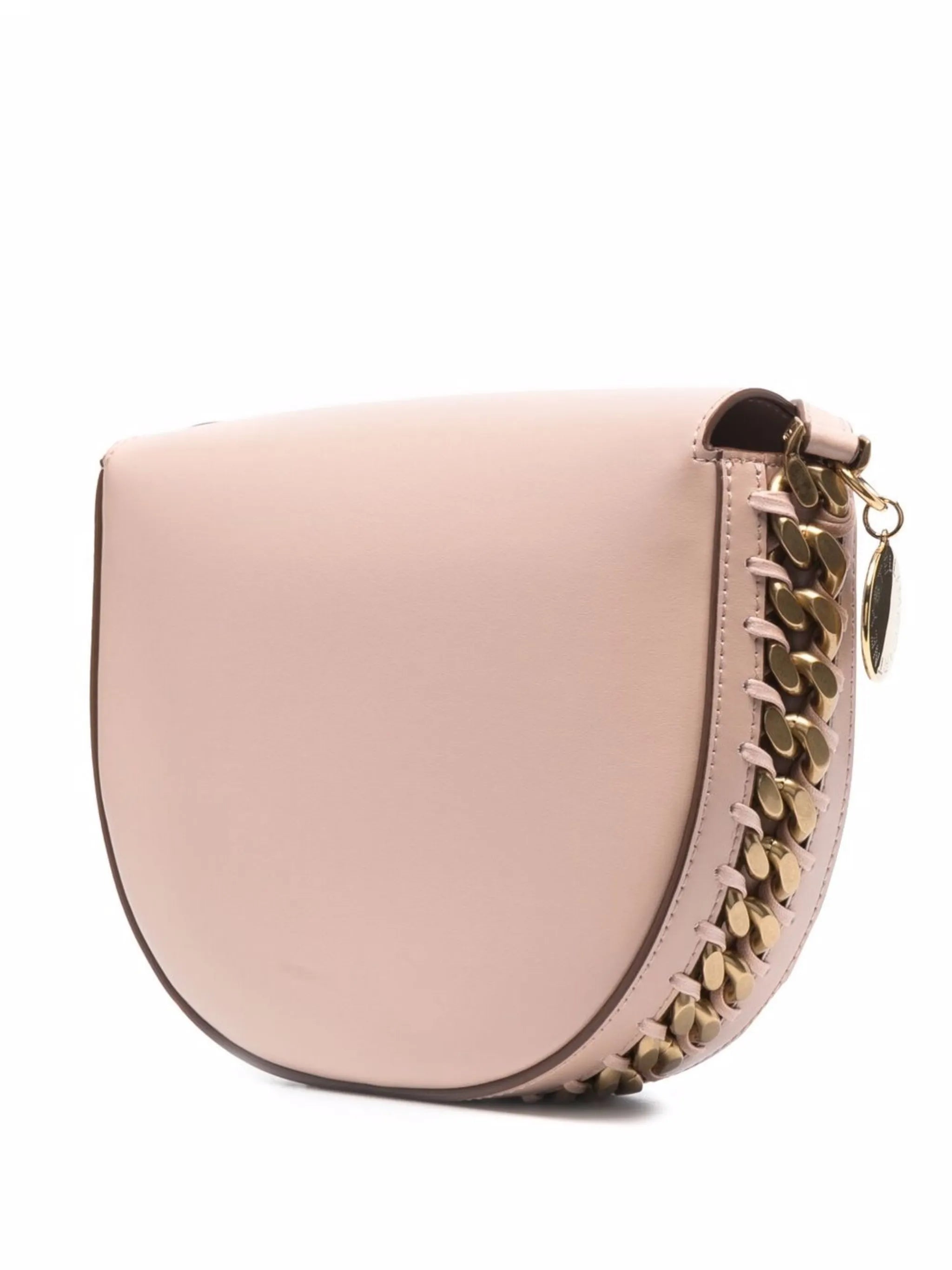 chain-trimmed shoulder bag