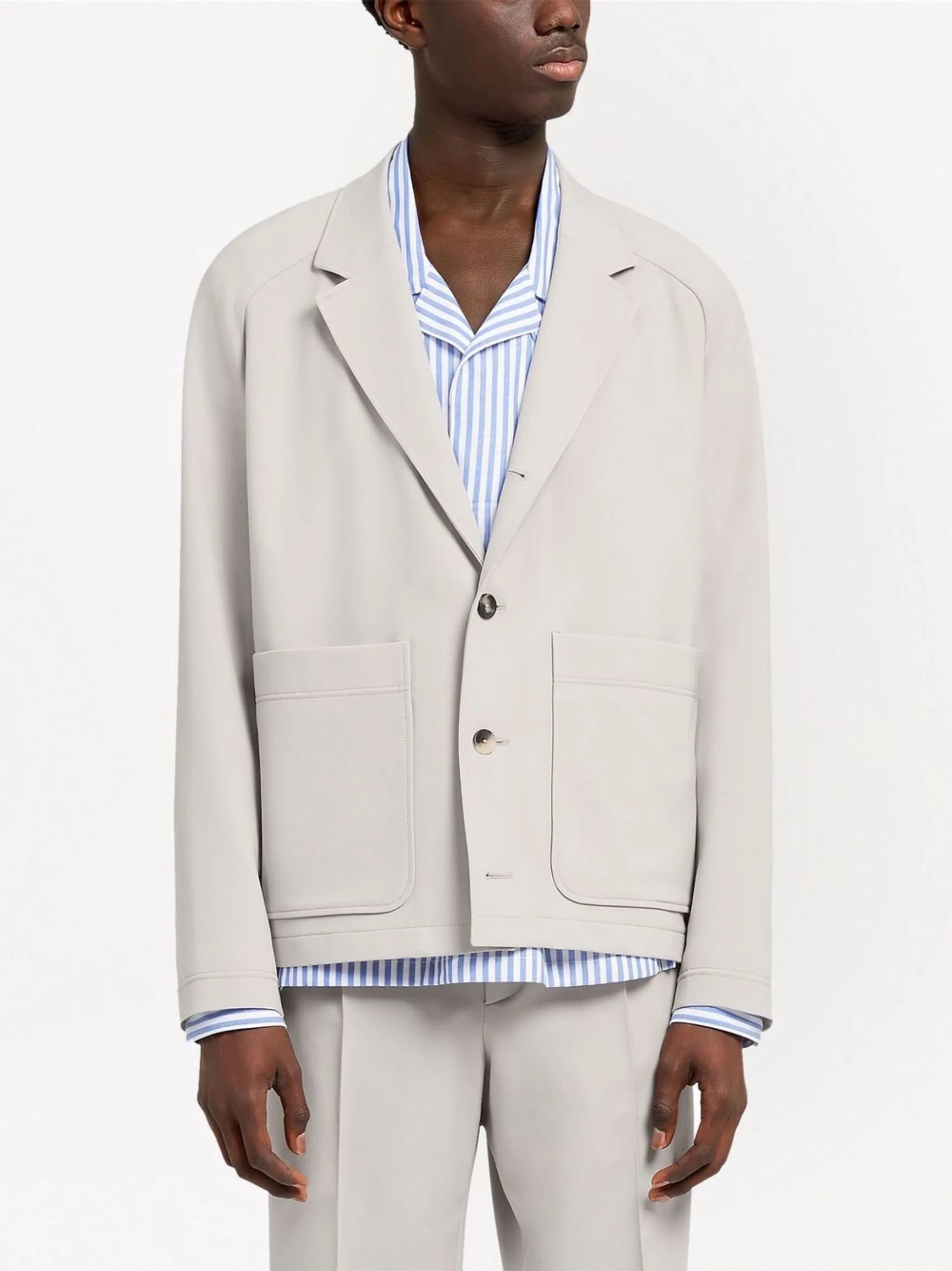 single-breasted jacket