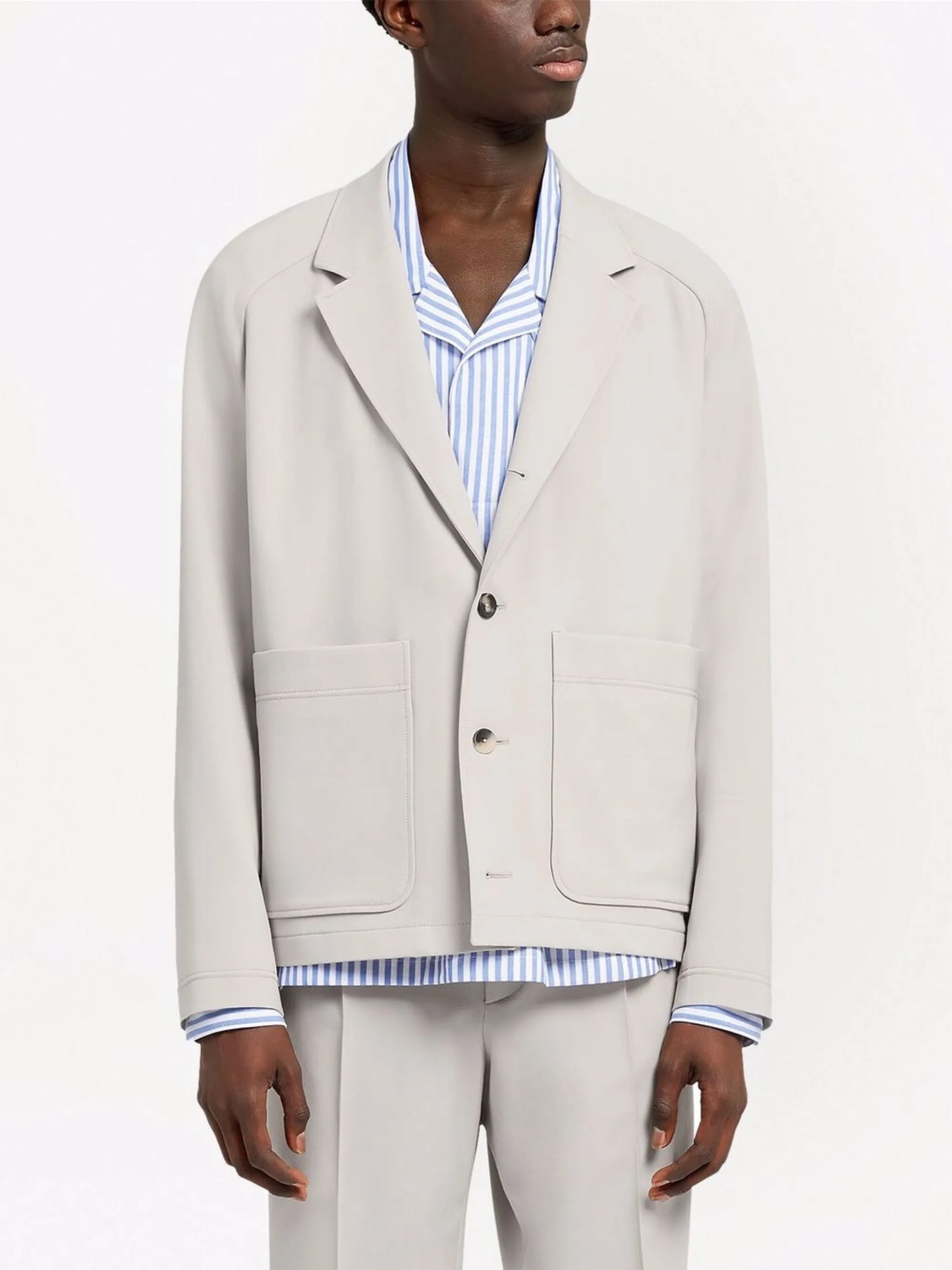 single-breasted jacket