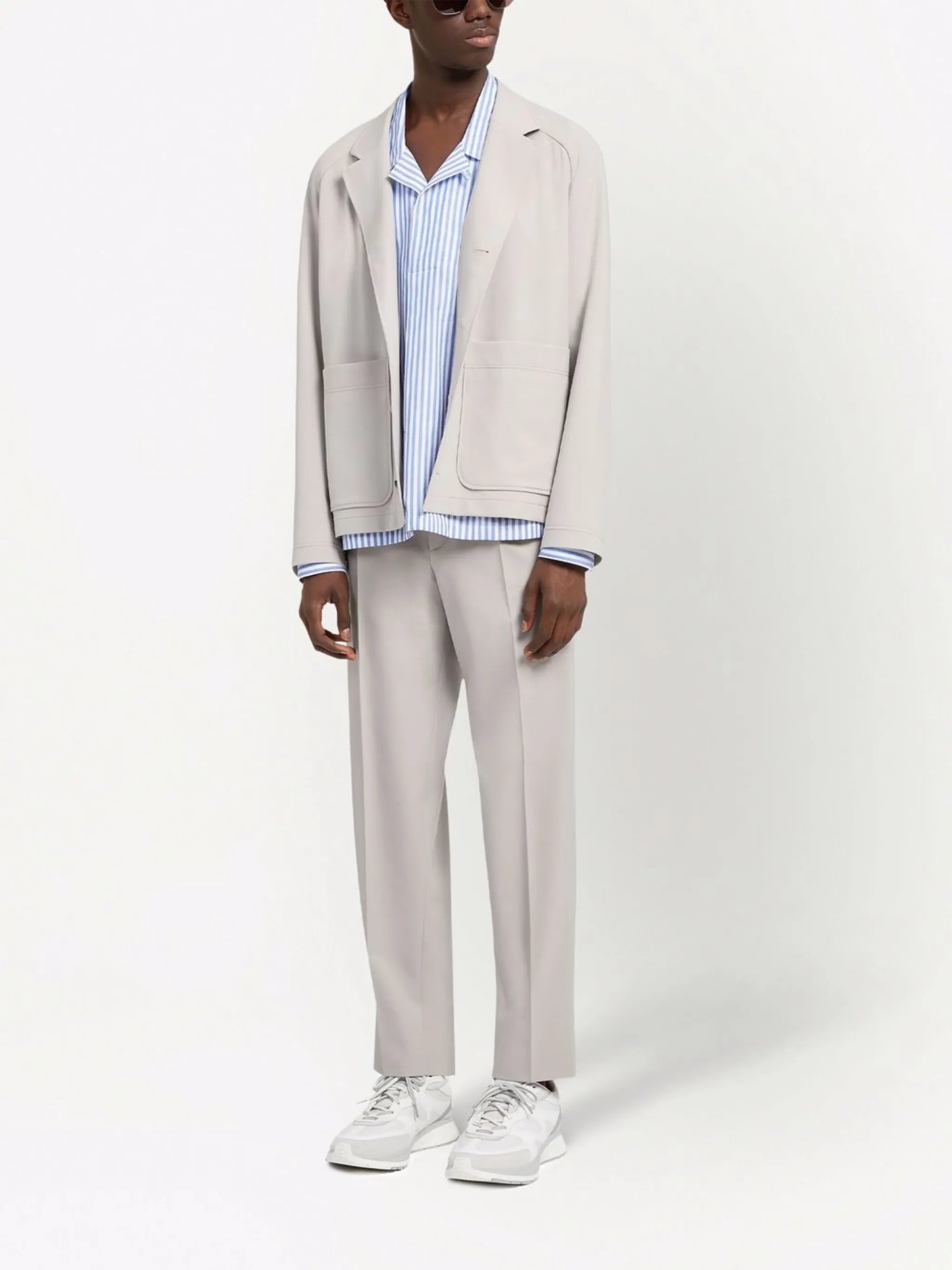 single-breasted jacket