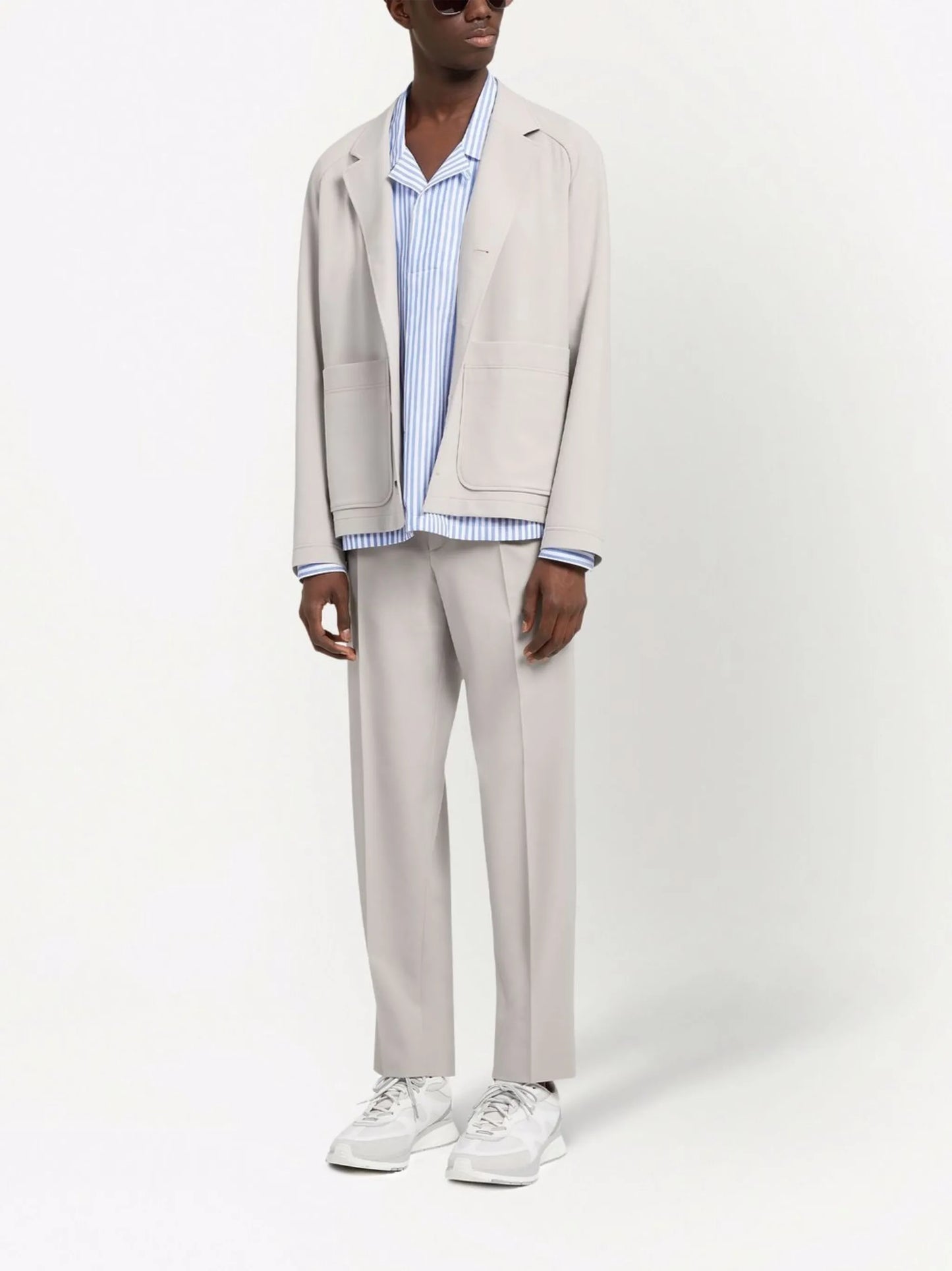 single-breasted jacket