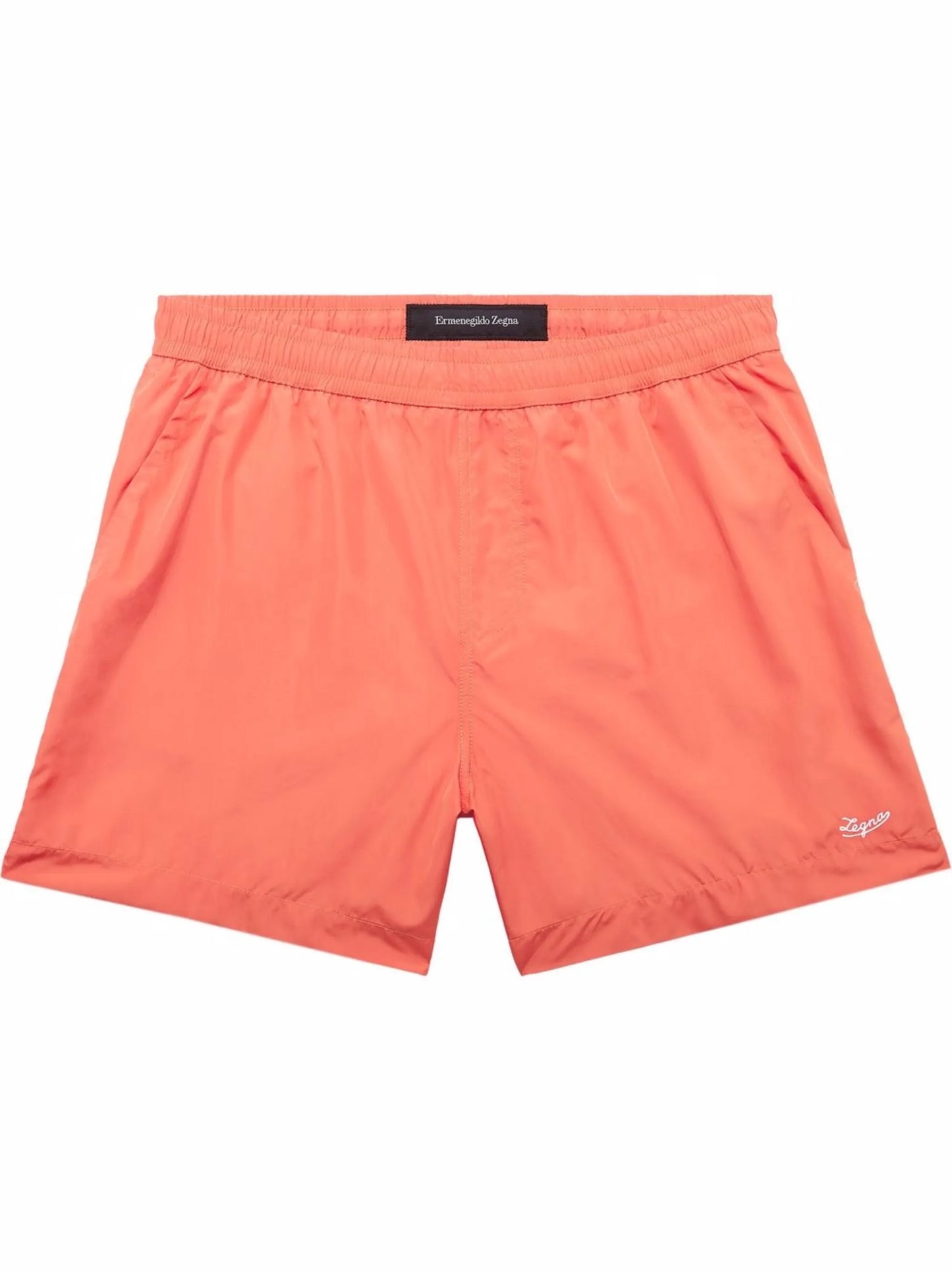logo-embroidered swim shorts