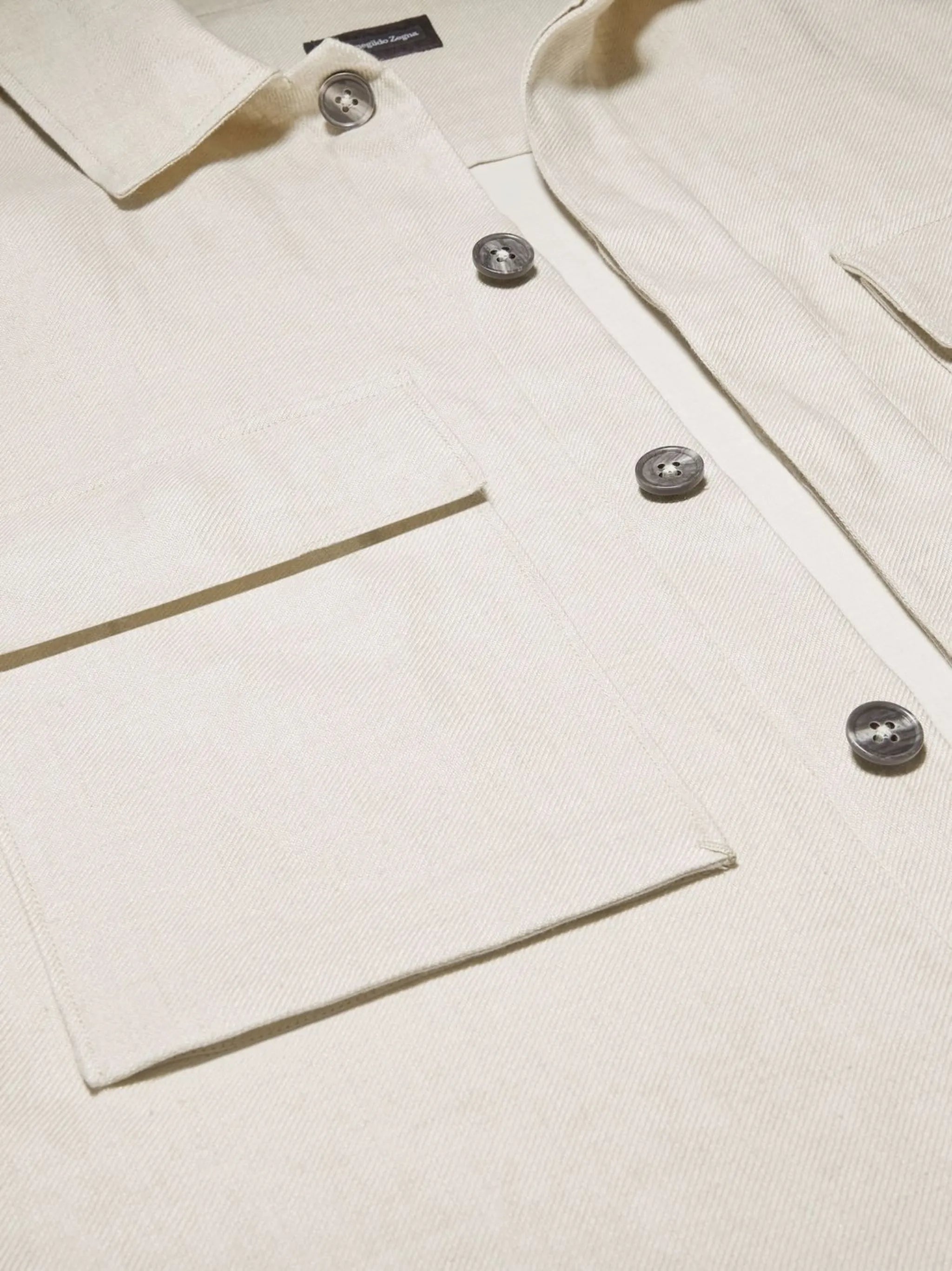long-sleeve linen shirt