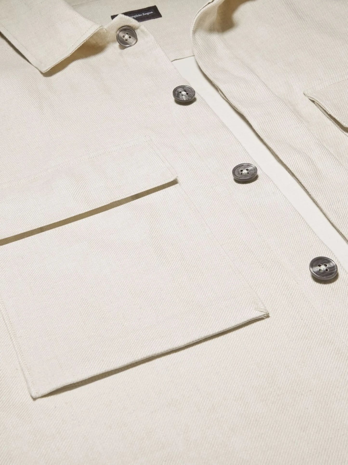 long-sleeve linen shirt