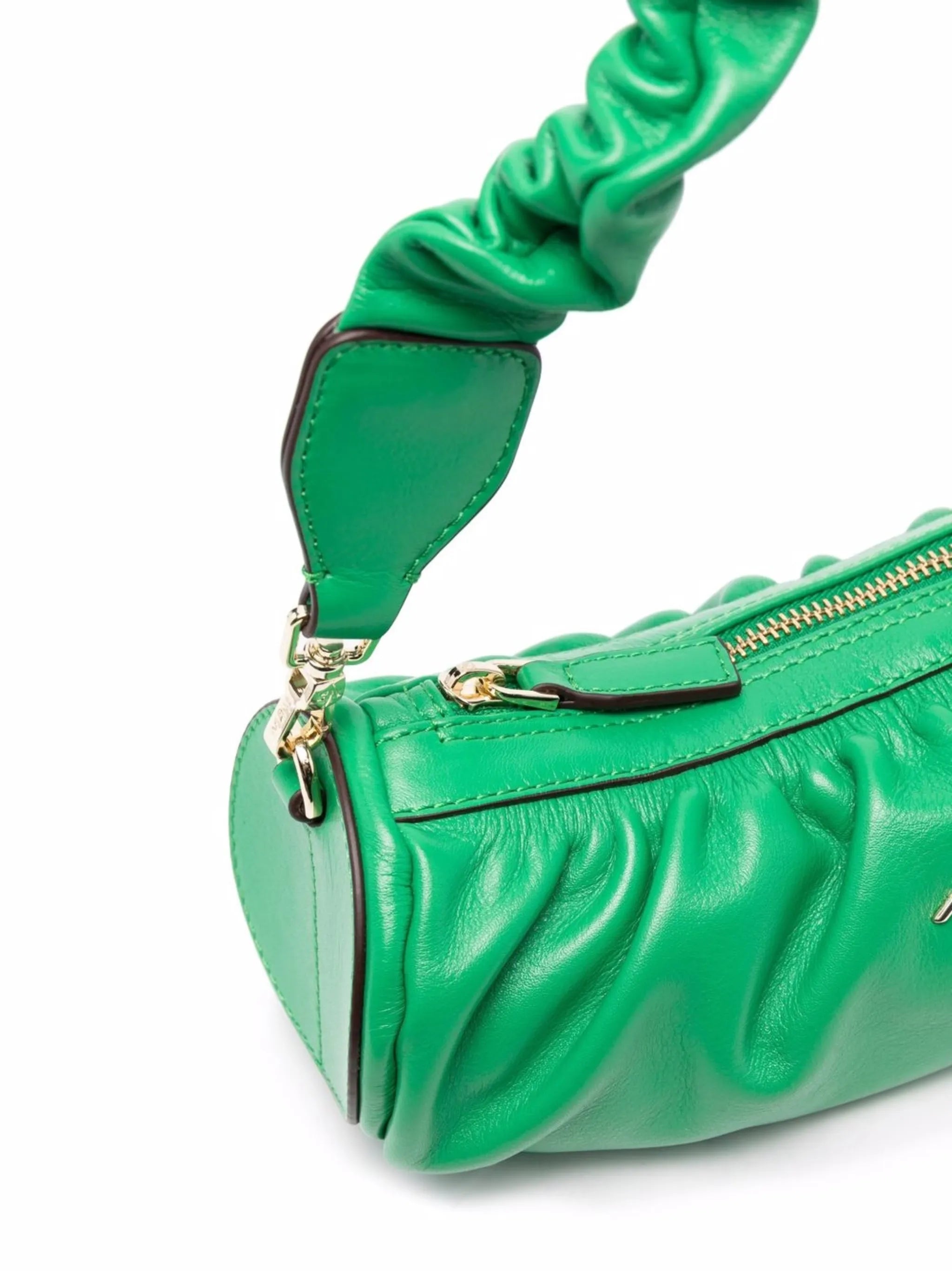 mini Ruched Cylinder shoulder bag