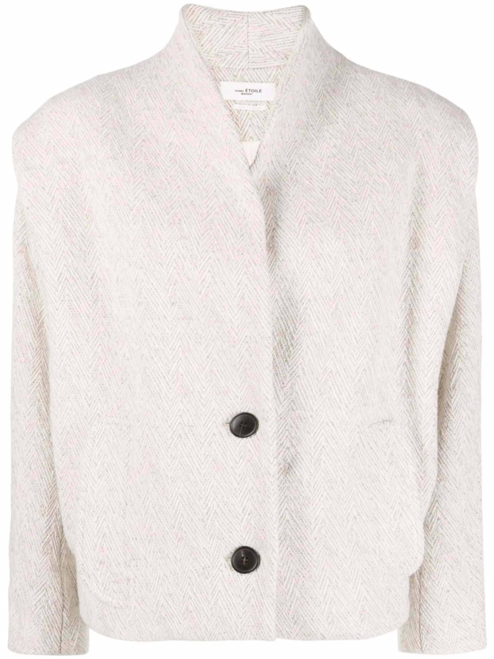Drogo herringbone knitted jacket