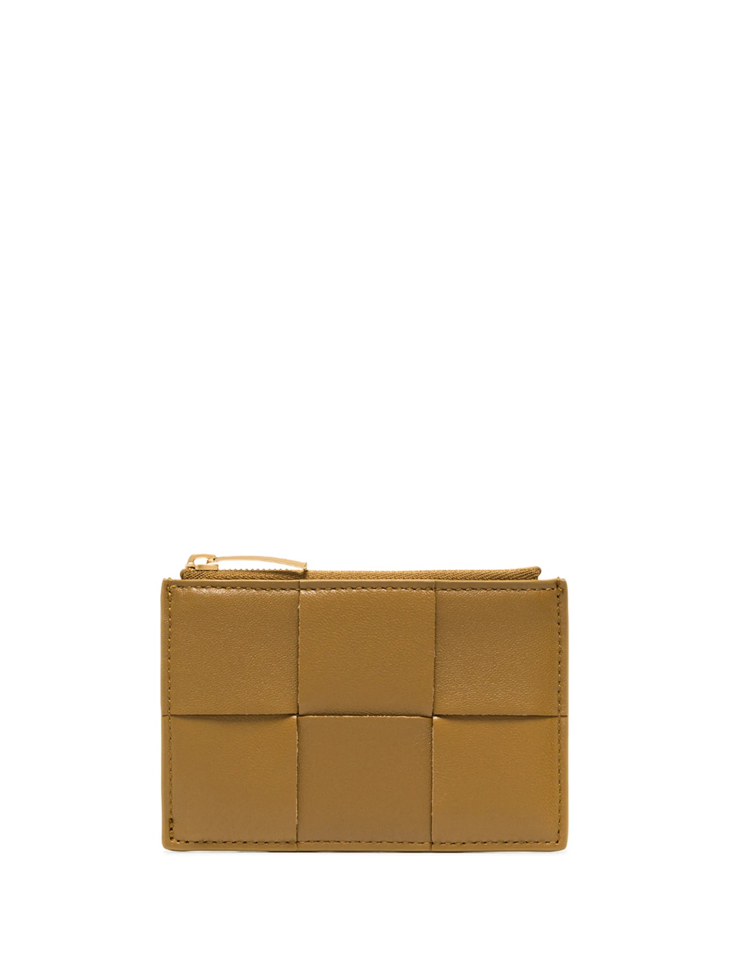 maxi-Intrecciato zipped card case