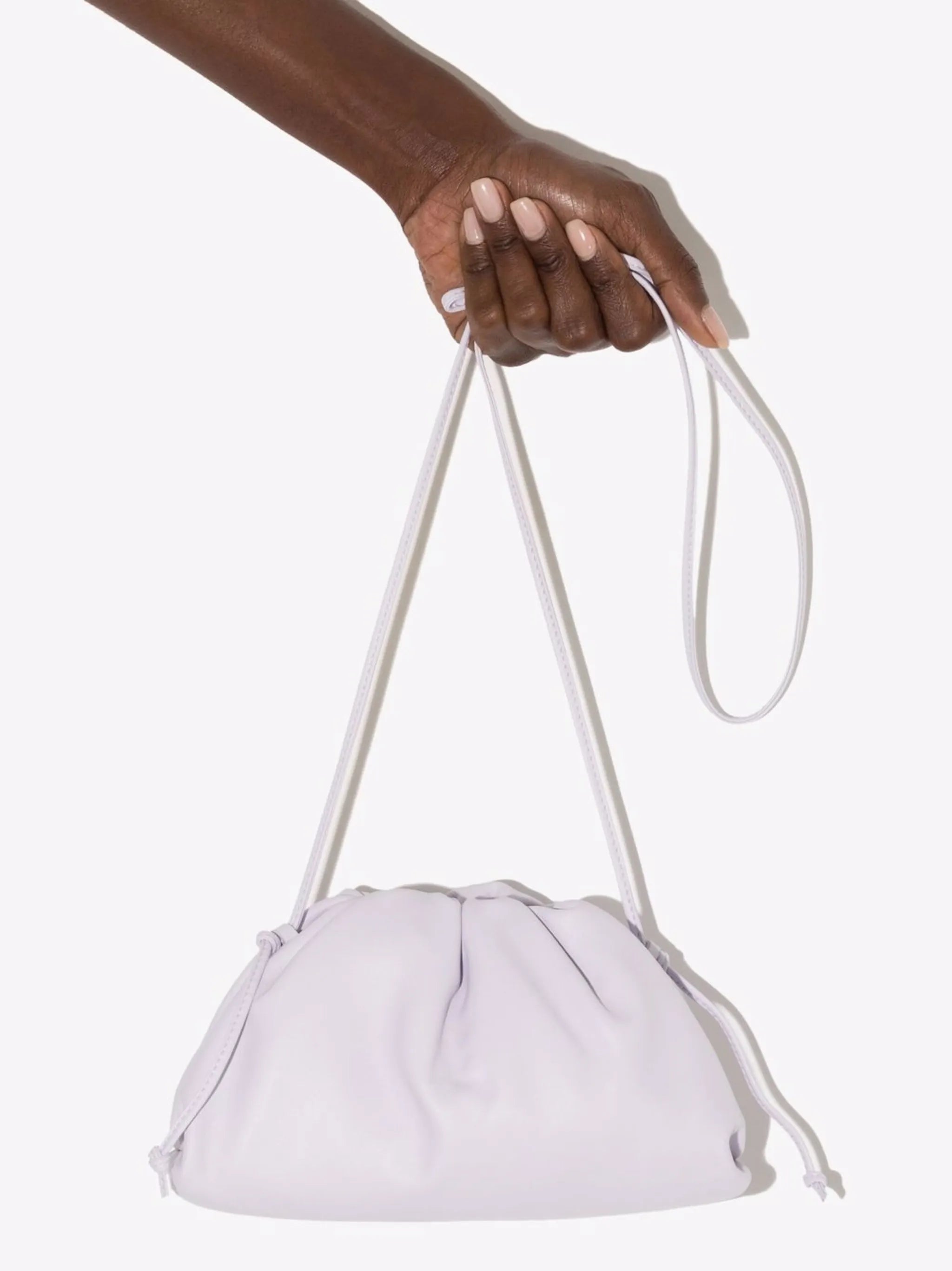 mini Pouch leather clutch bag