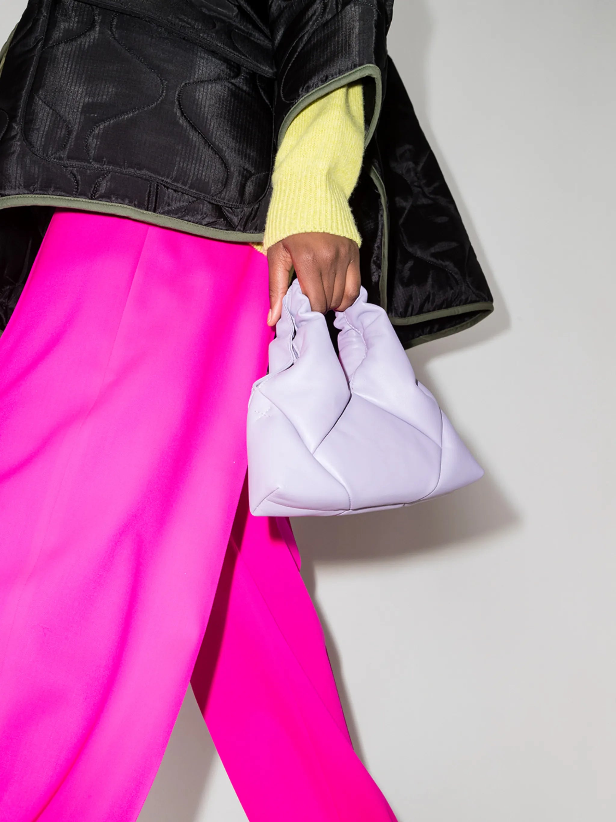 mini Didi padded leather tote bag