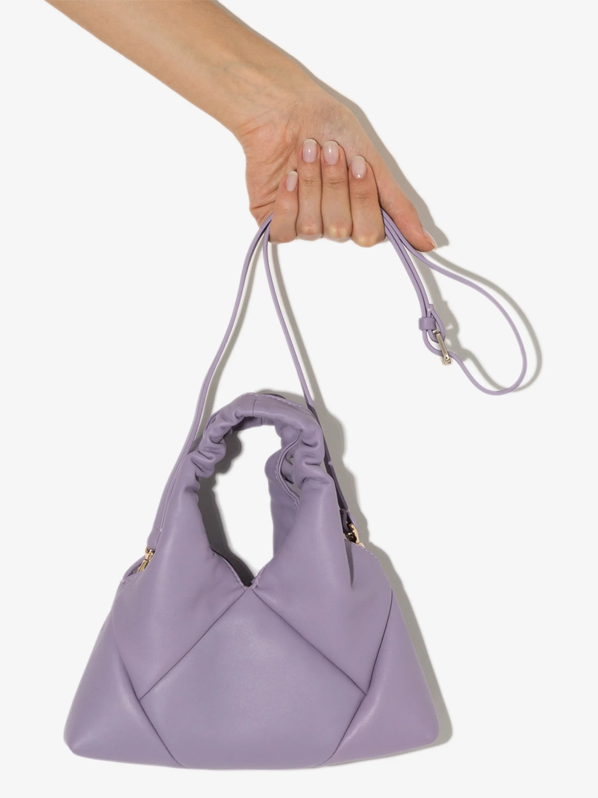 mini Didi padded leather tote bag