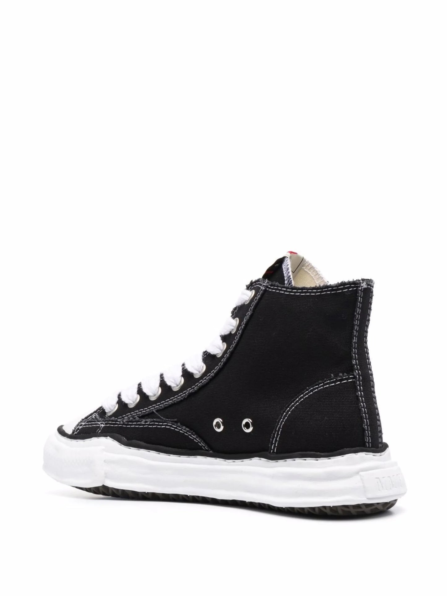 high-top lace-up sneakers
