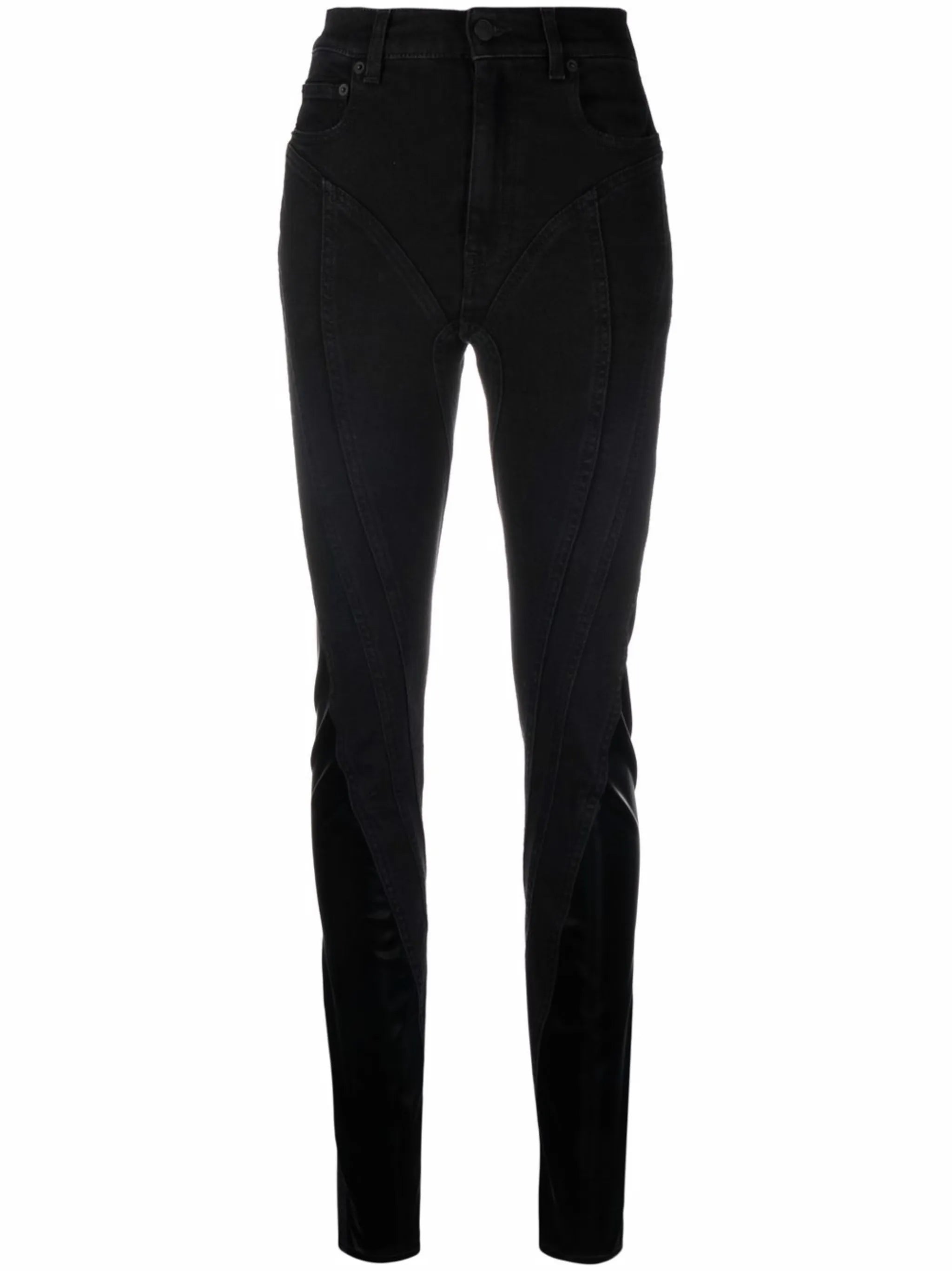 slim-fit biker jeans