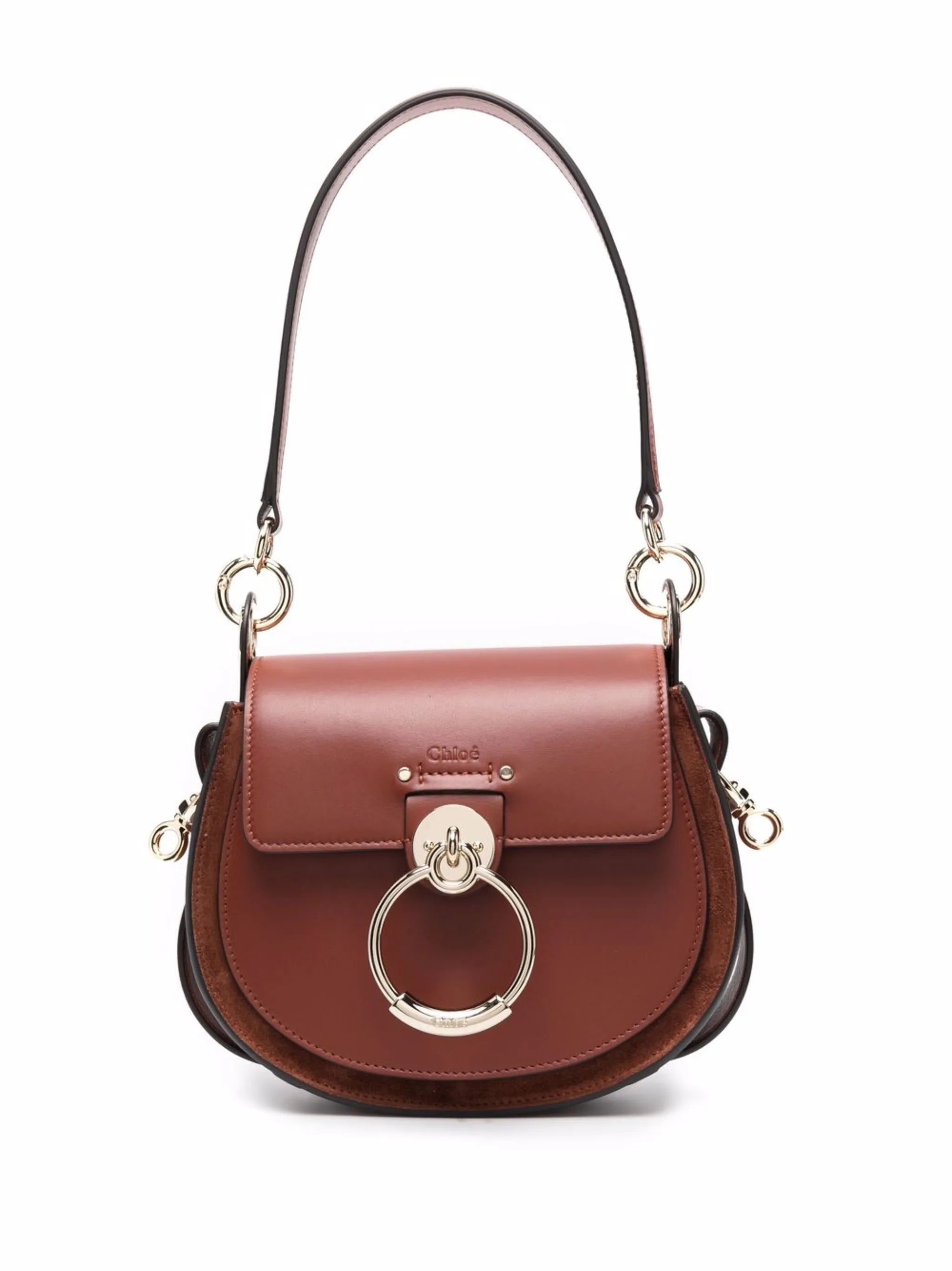 Tess ring-embellished shoulder bag