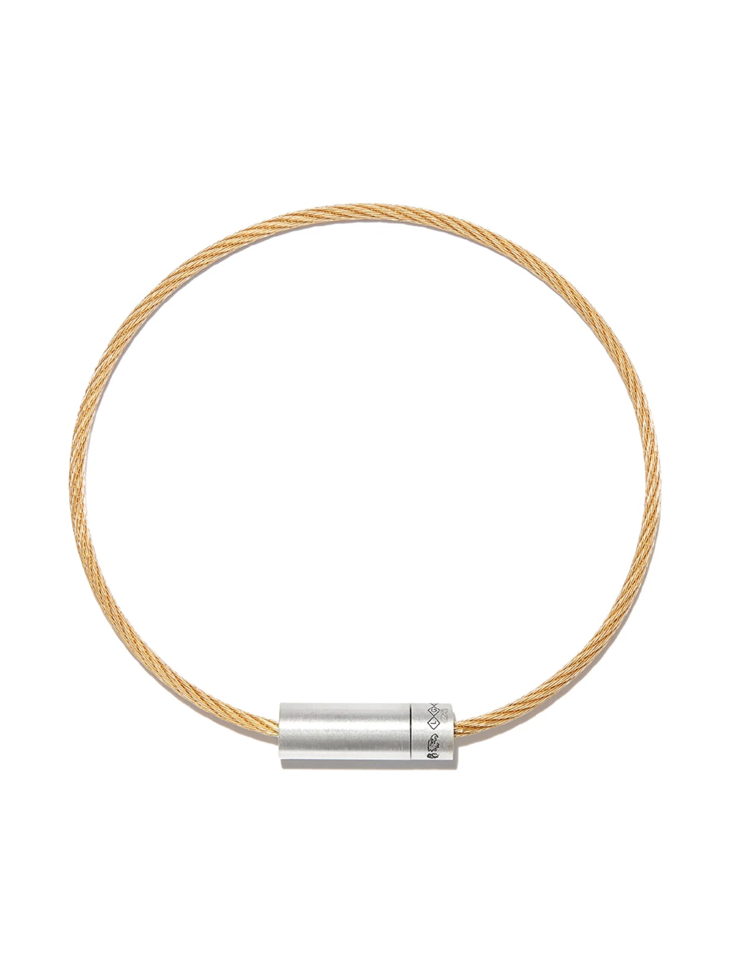 18kt yellow gold Cable bracelet