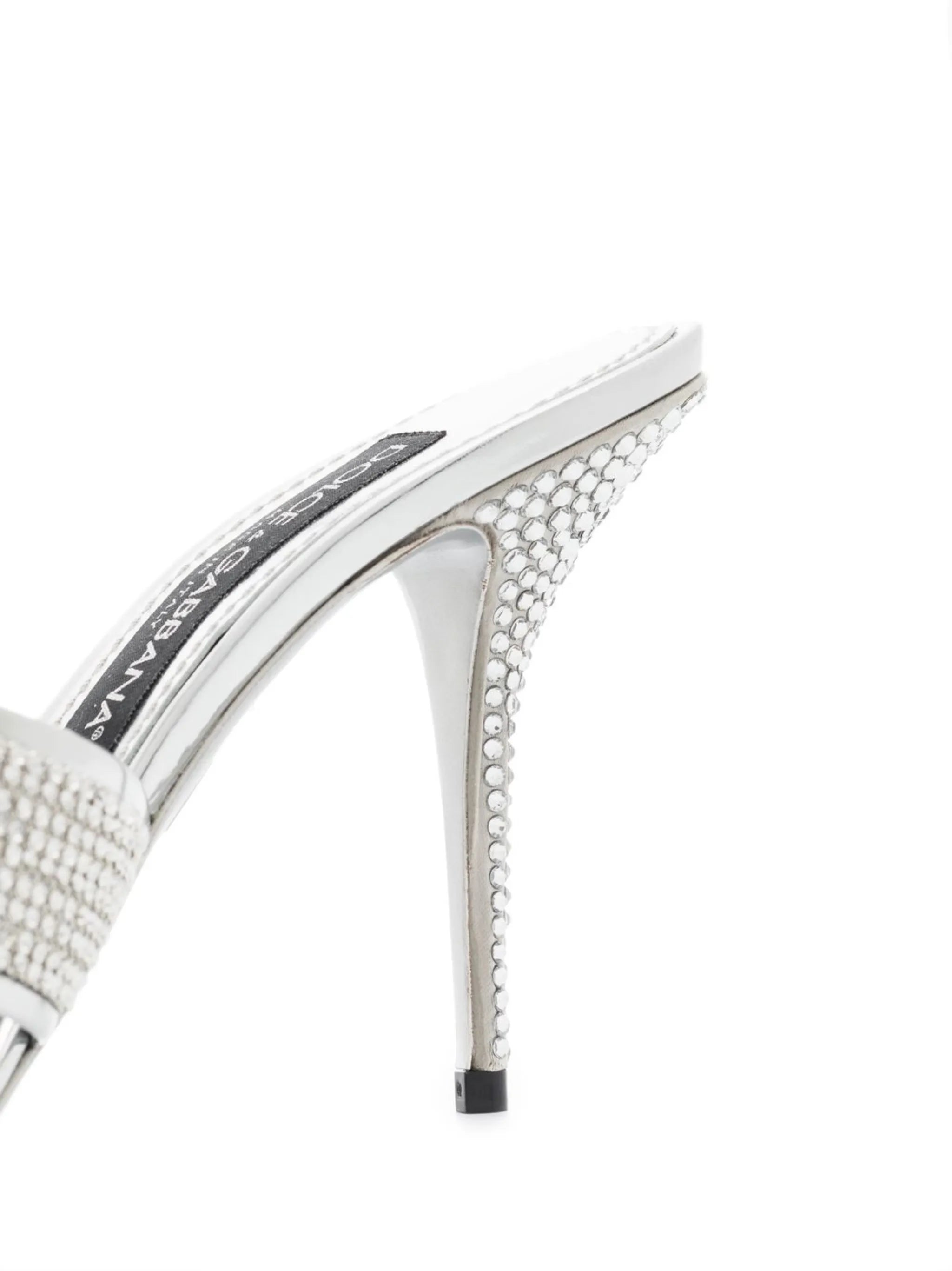 85mm crystal-embellished sandals