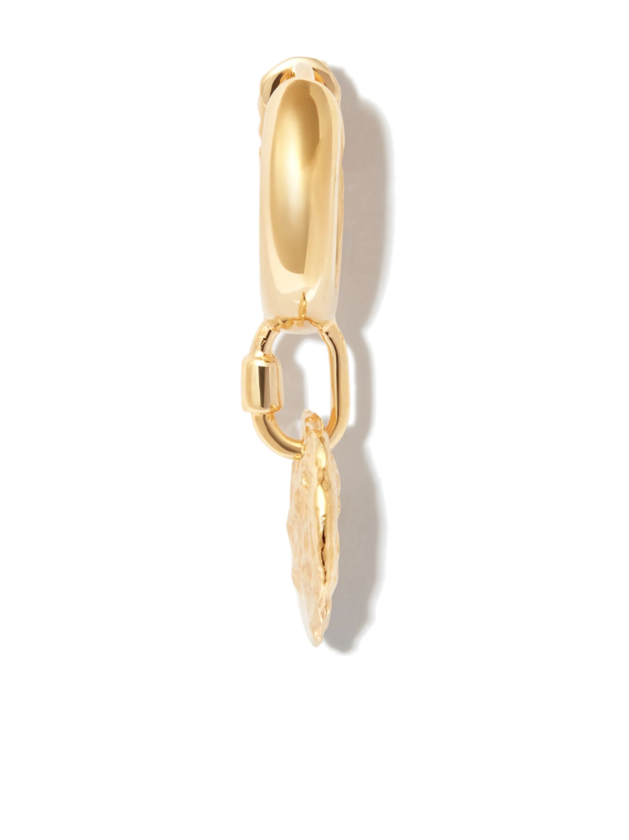 huggie hoop earring