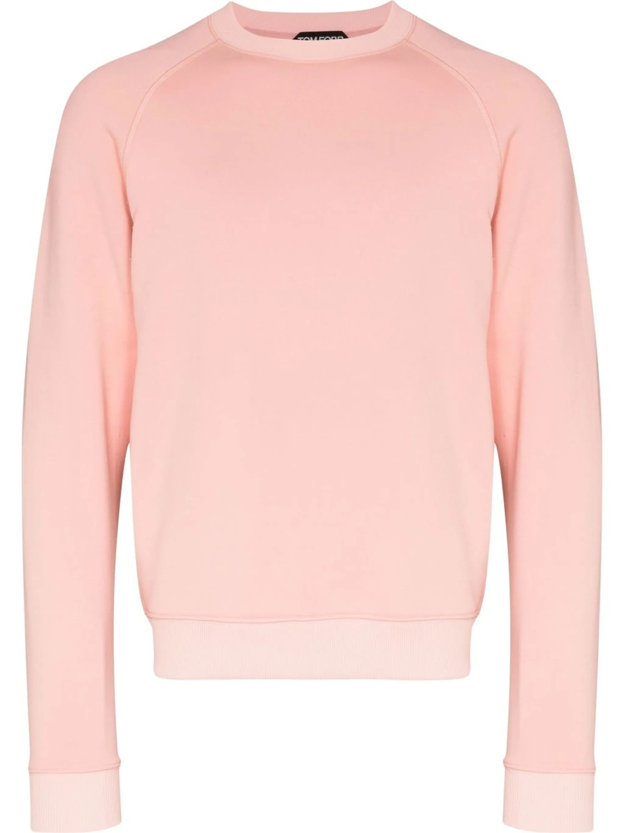 crew-neck raglan sweatshirt