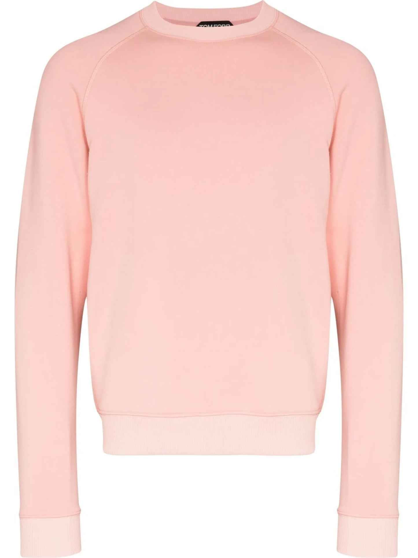 crew-neck raglan sweatshirt