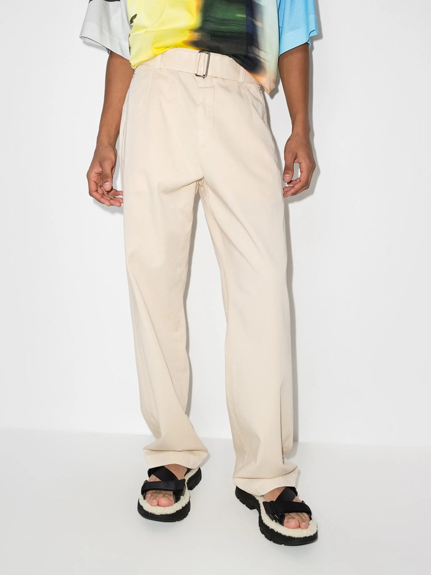 Penson belted trousers