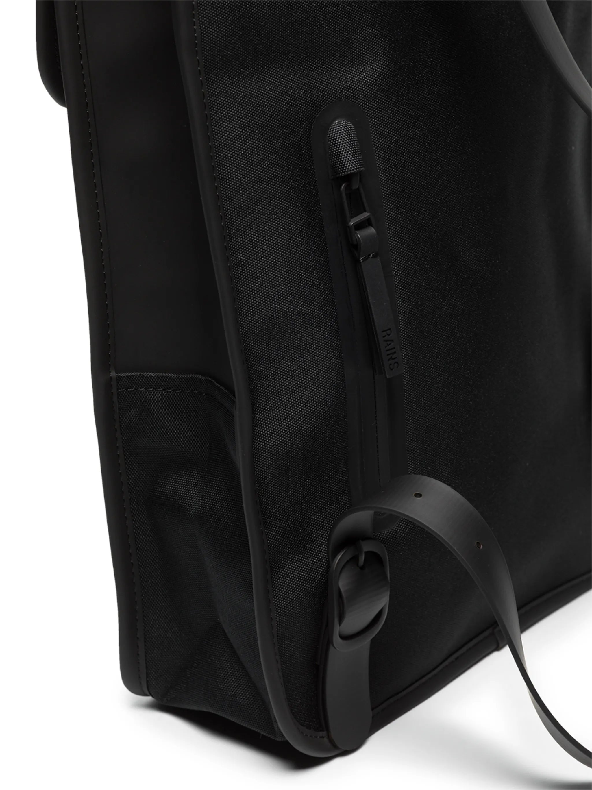faux-leather mini backpack