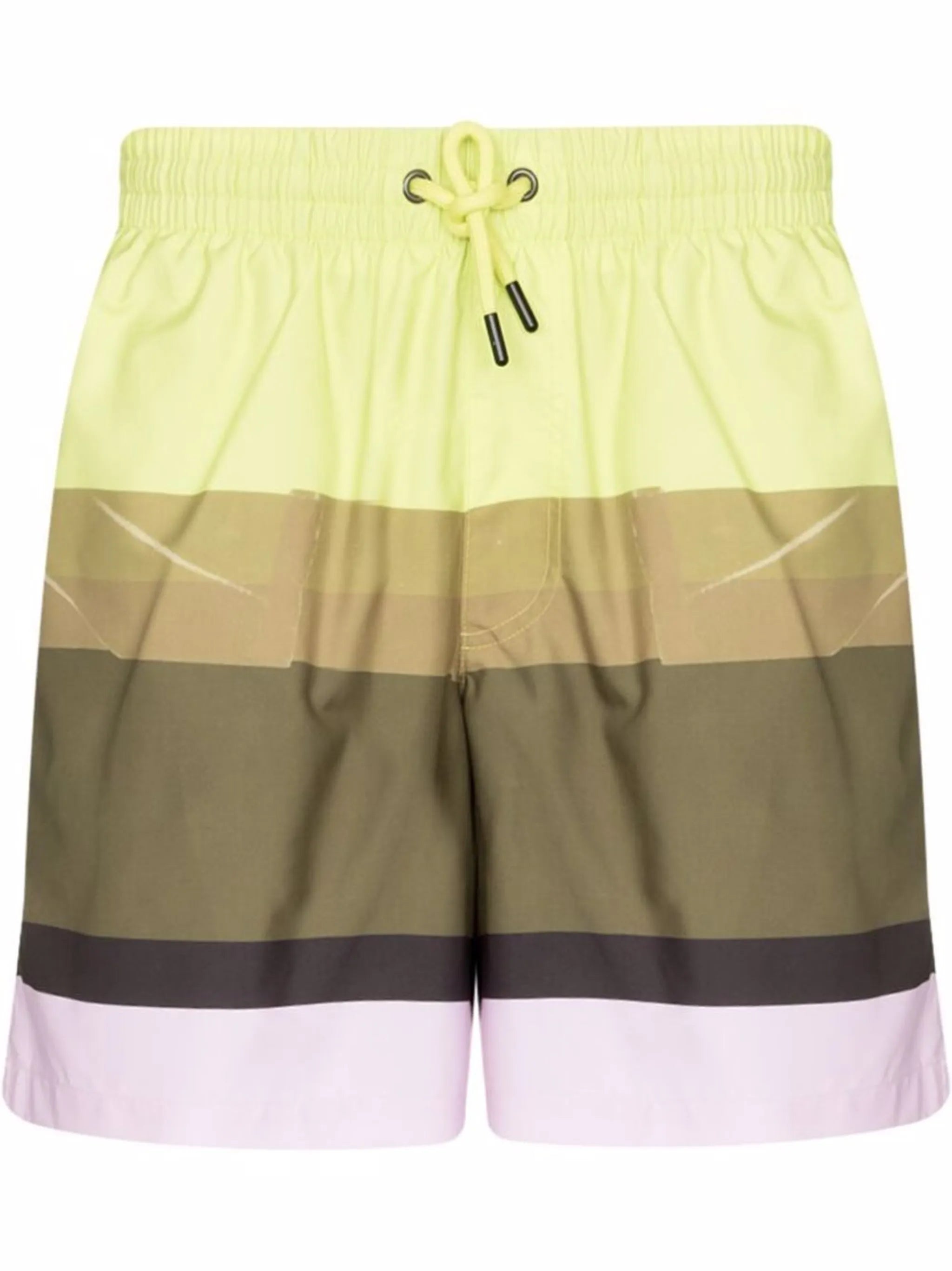 Phibbs colour-block swim shorts