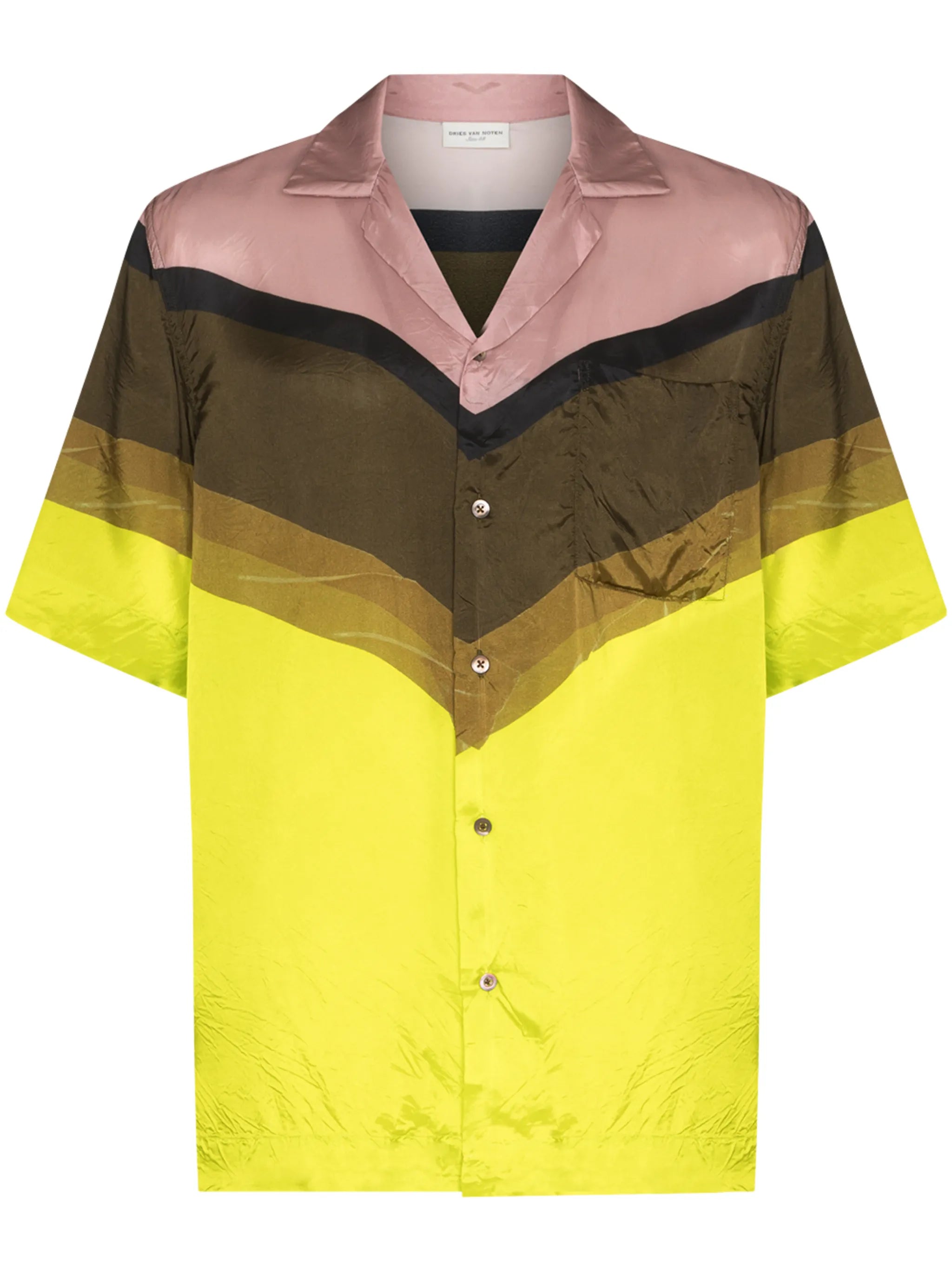 Carltone striped short-sleeve shirt