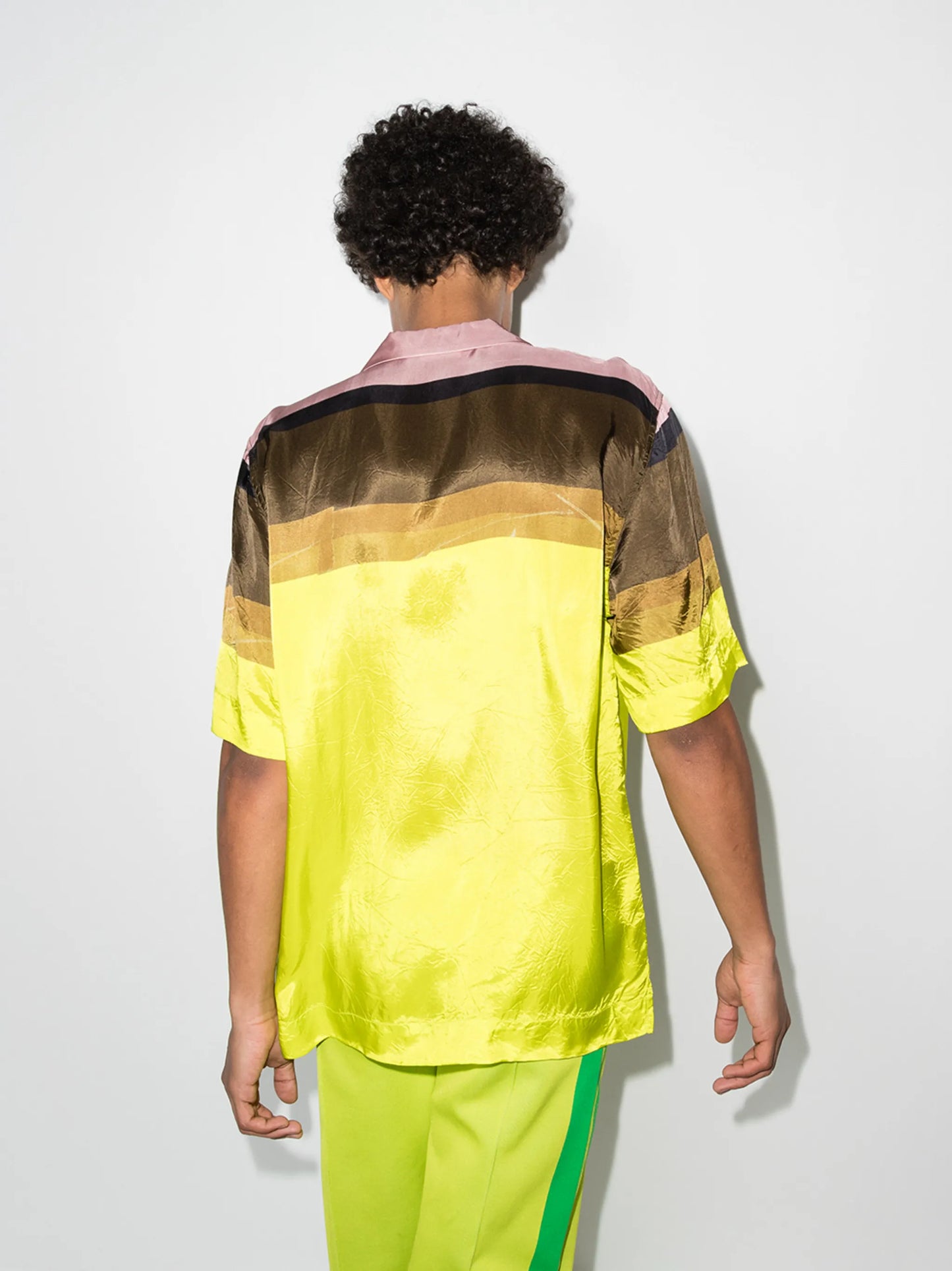 Carltone striped short-sleeve shirt