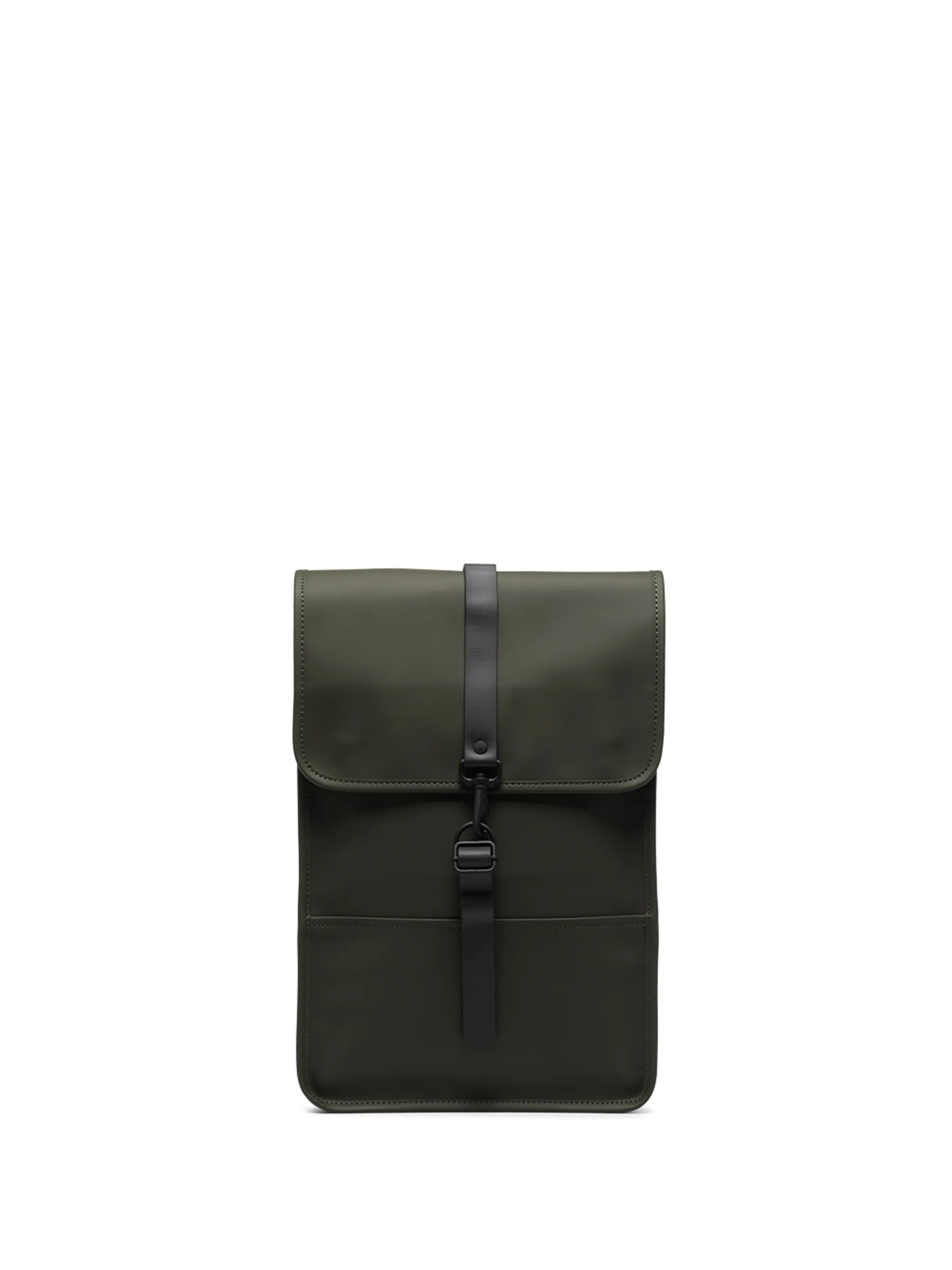 faux-leather mini backpack