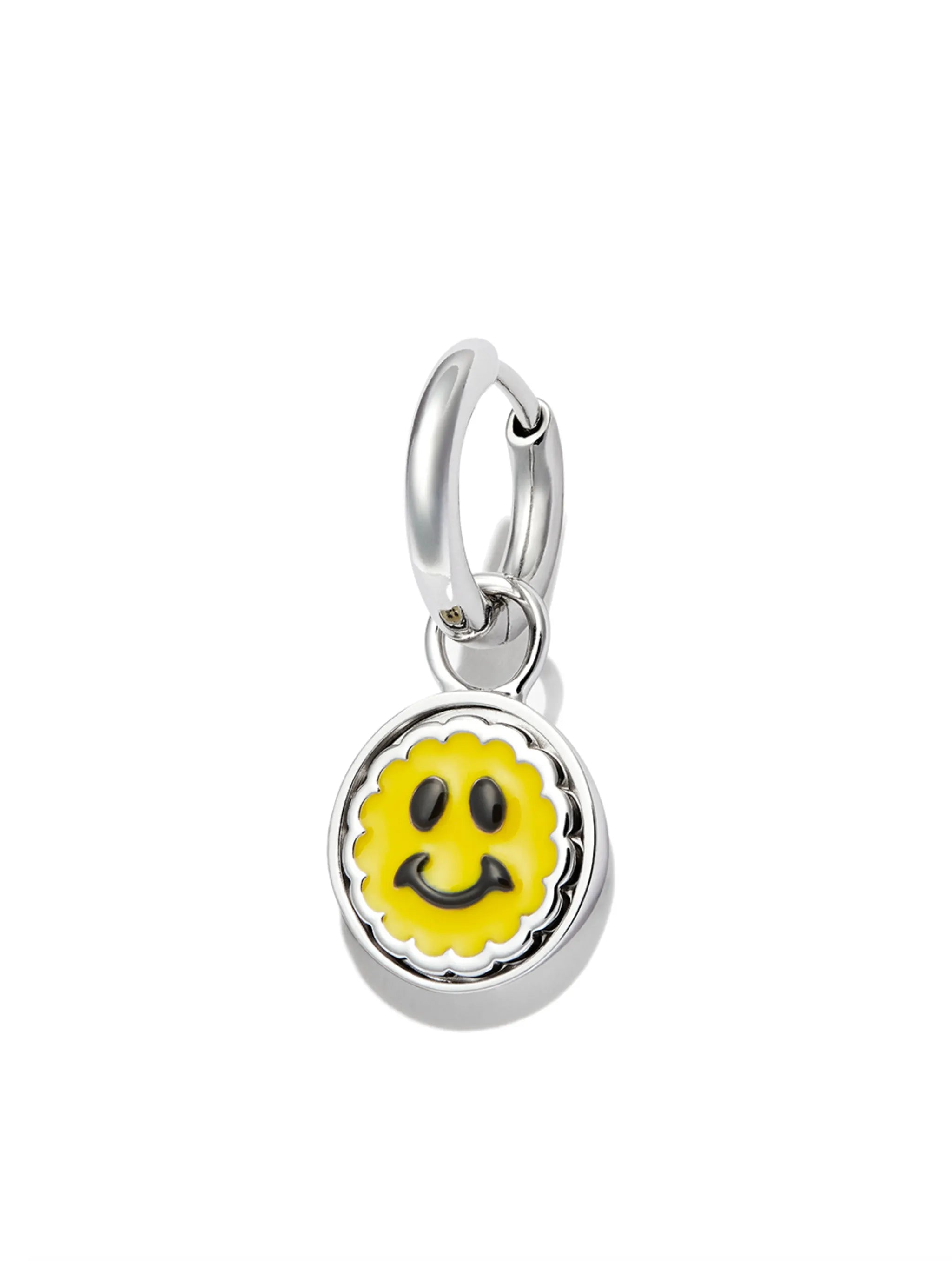smiley face-detail earrings