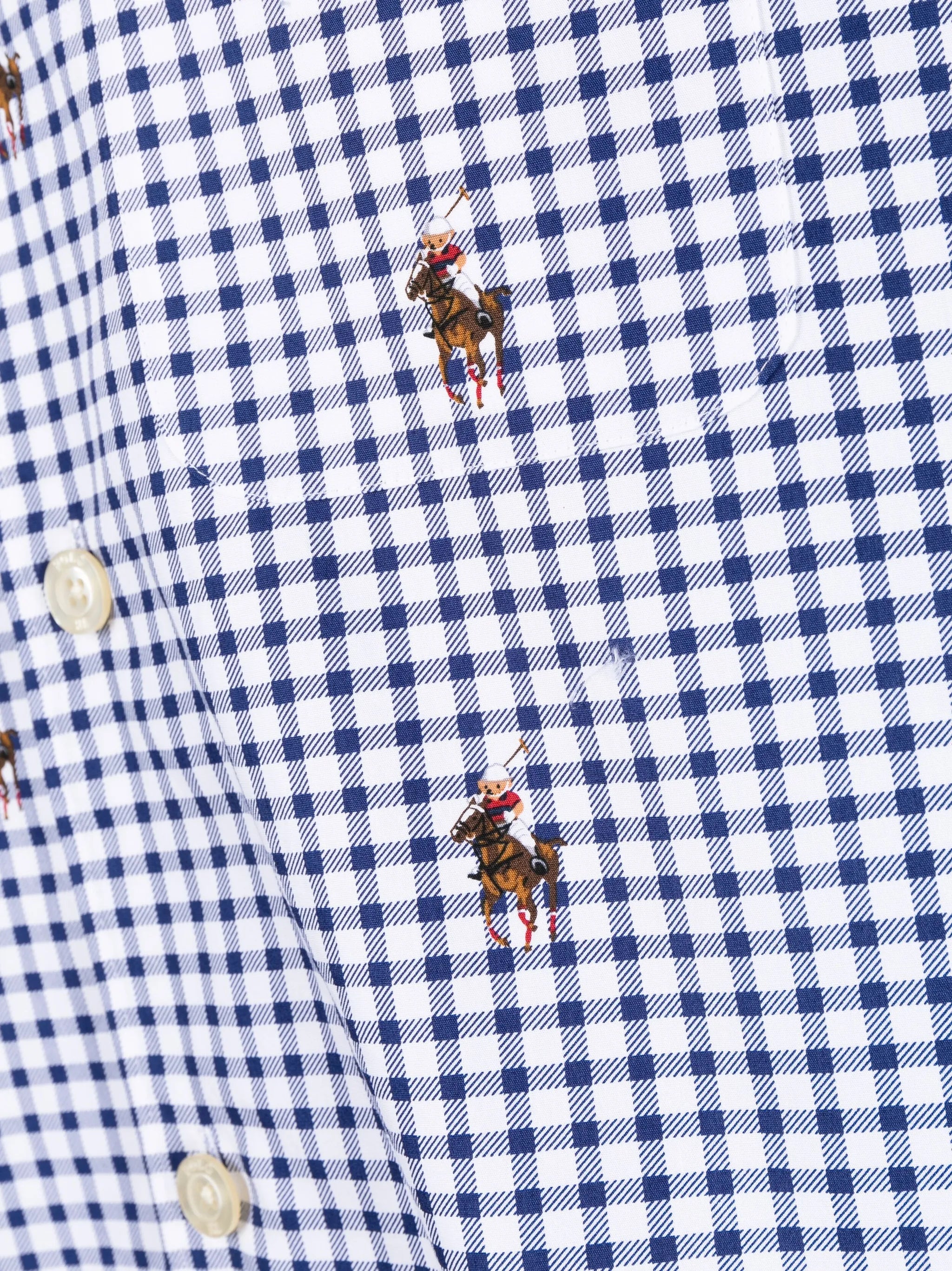 Polo Pony check-pattern pajamas