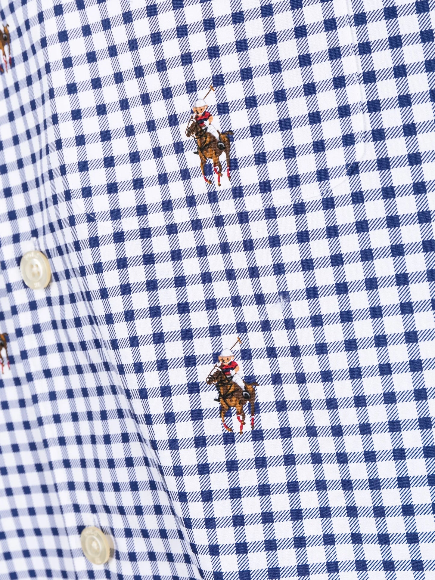 Polo Pony check-pattern pajamas