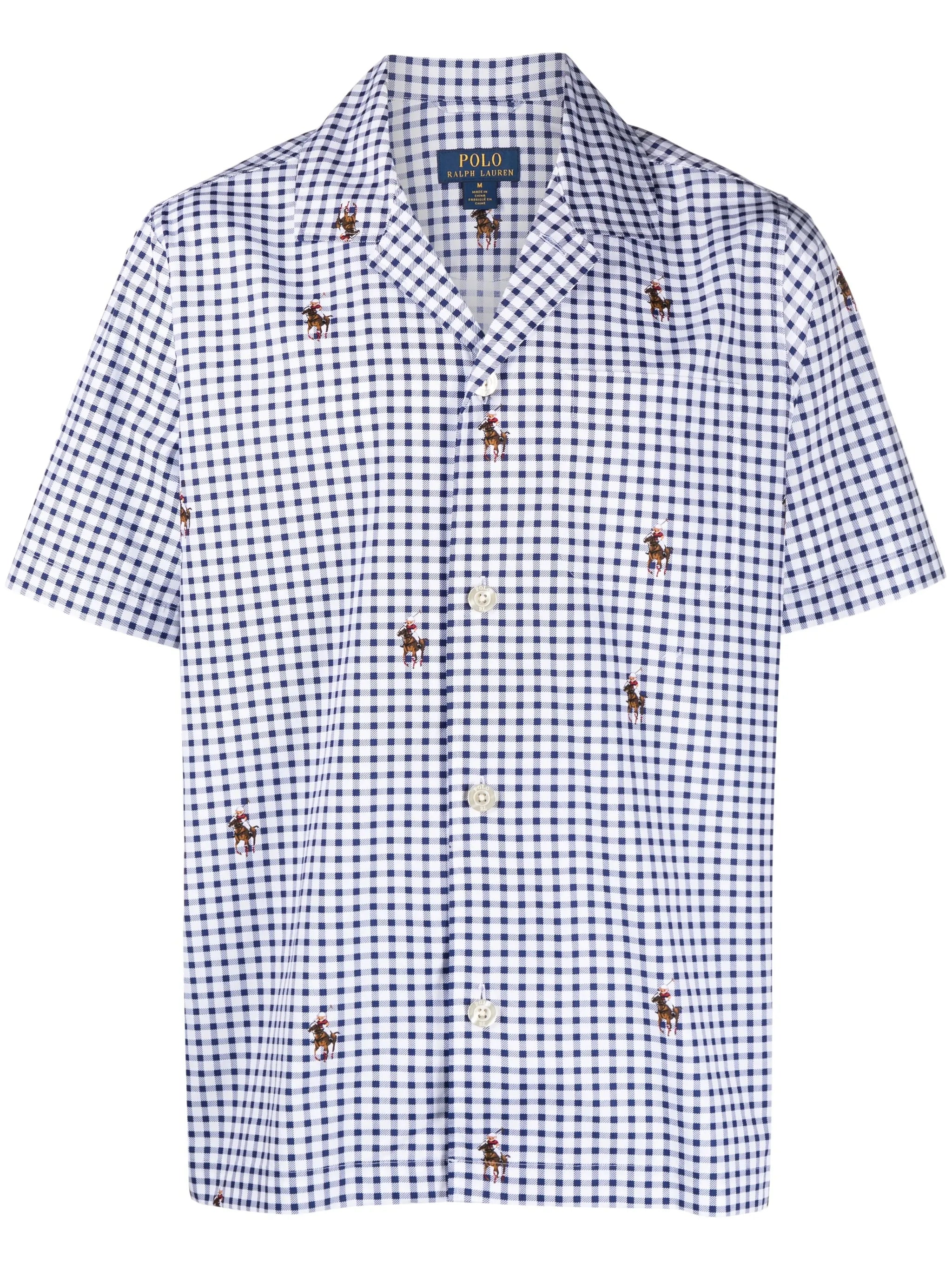Polo Pony check-pattern pajamas