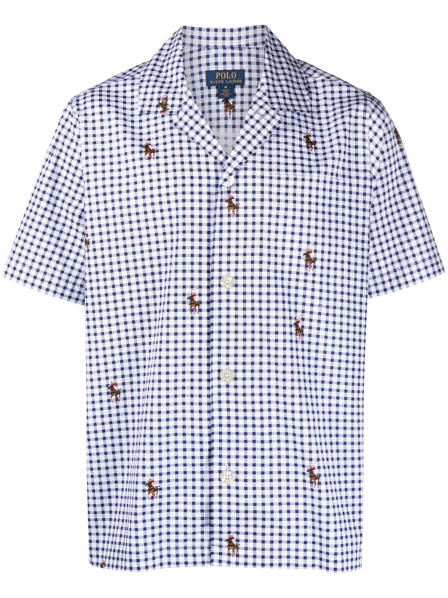 Polo Pony check-pattern pajamas