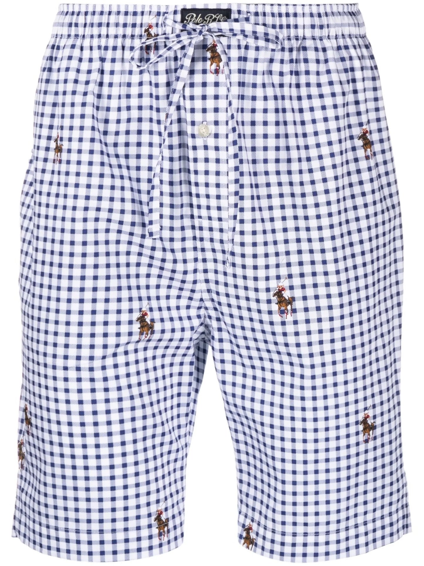 Polo Pony check-pattern pajamas