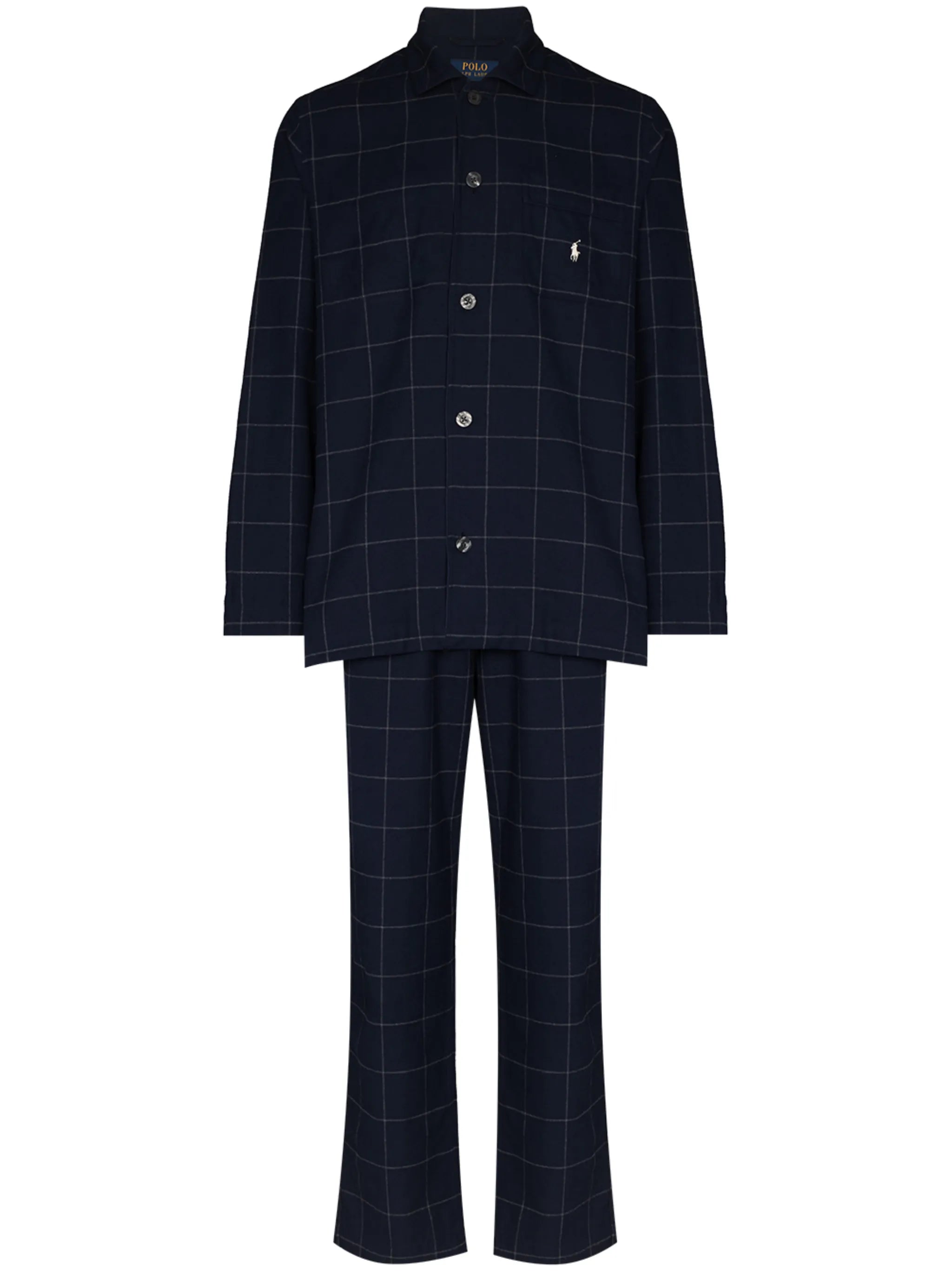 check-pattern pajamas