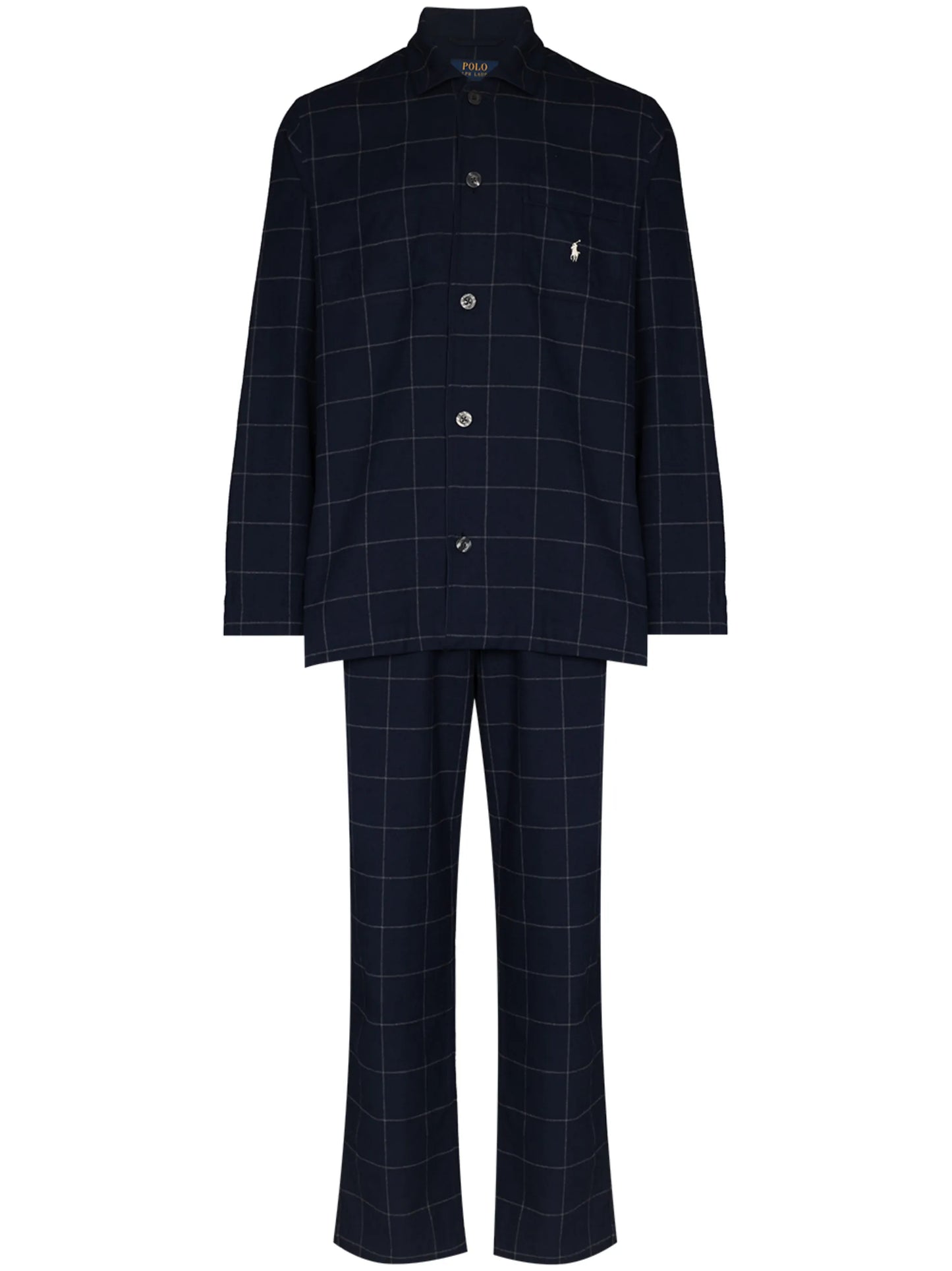 check-pattern pajamas