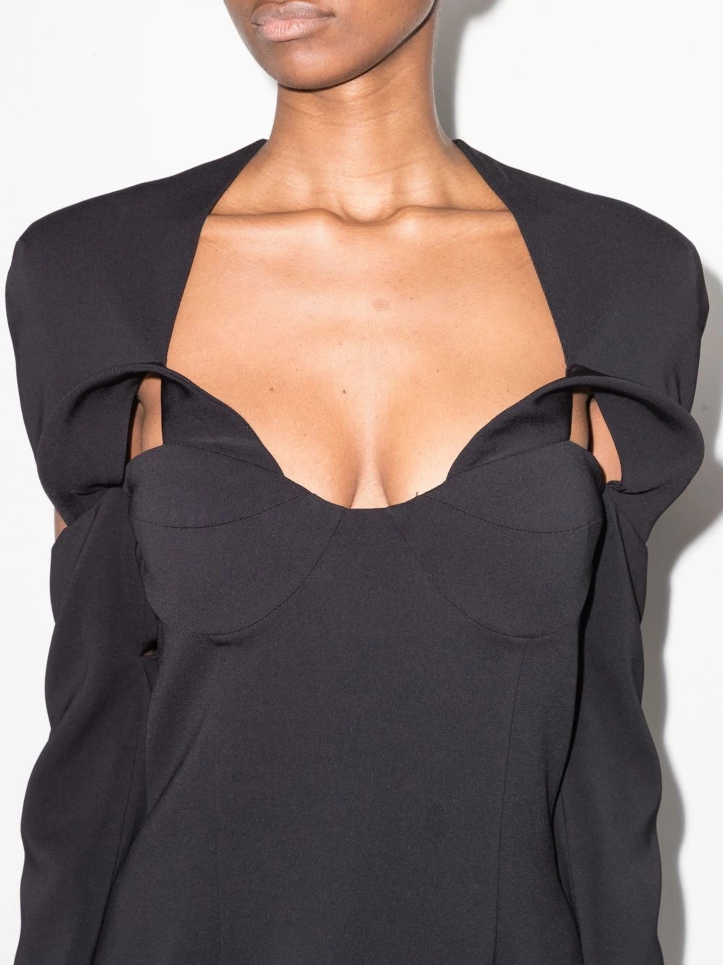cut-out mini dress