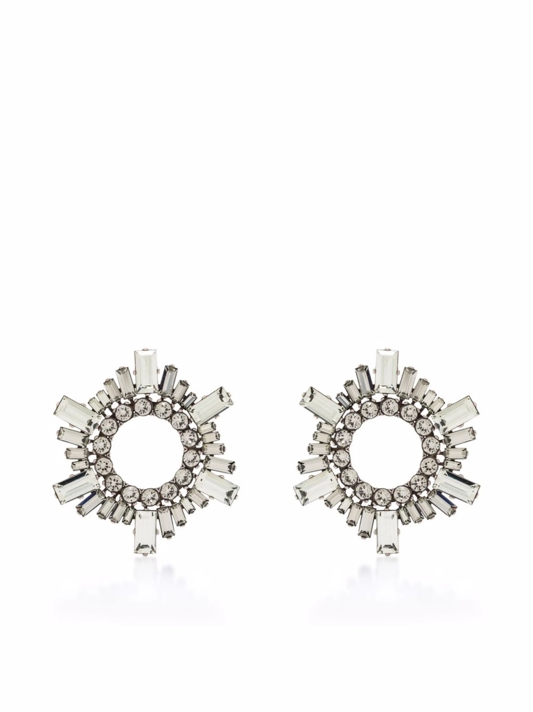 Mini Begum crystal-embellished earrings