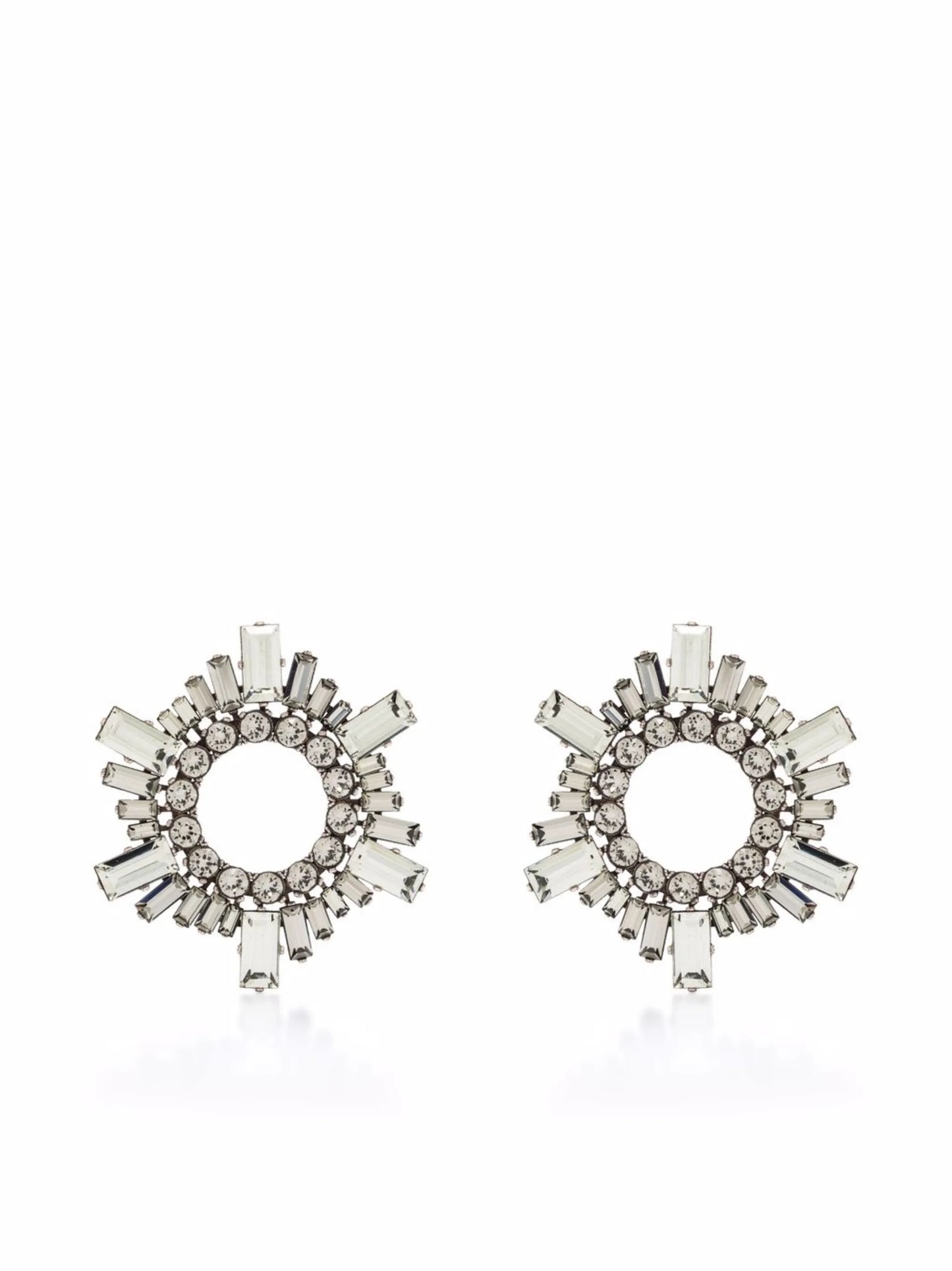 Mini Begum crystal-embellished earrings