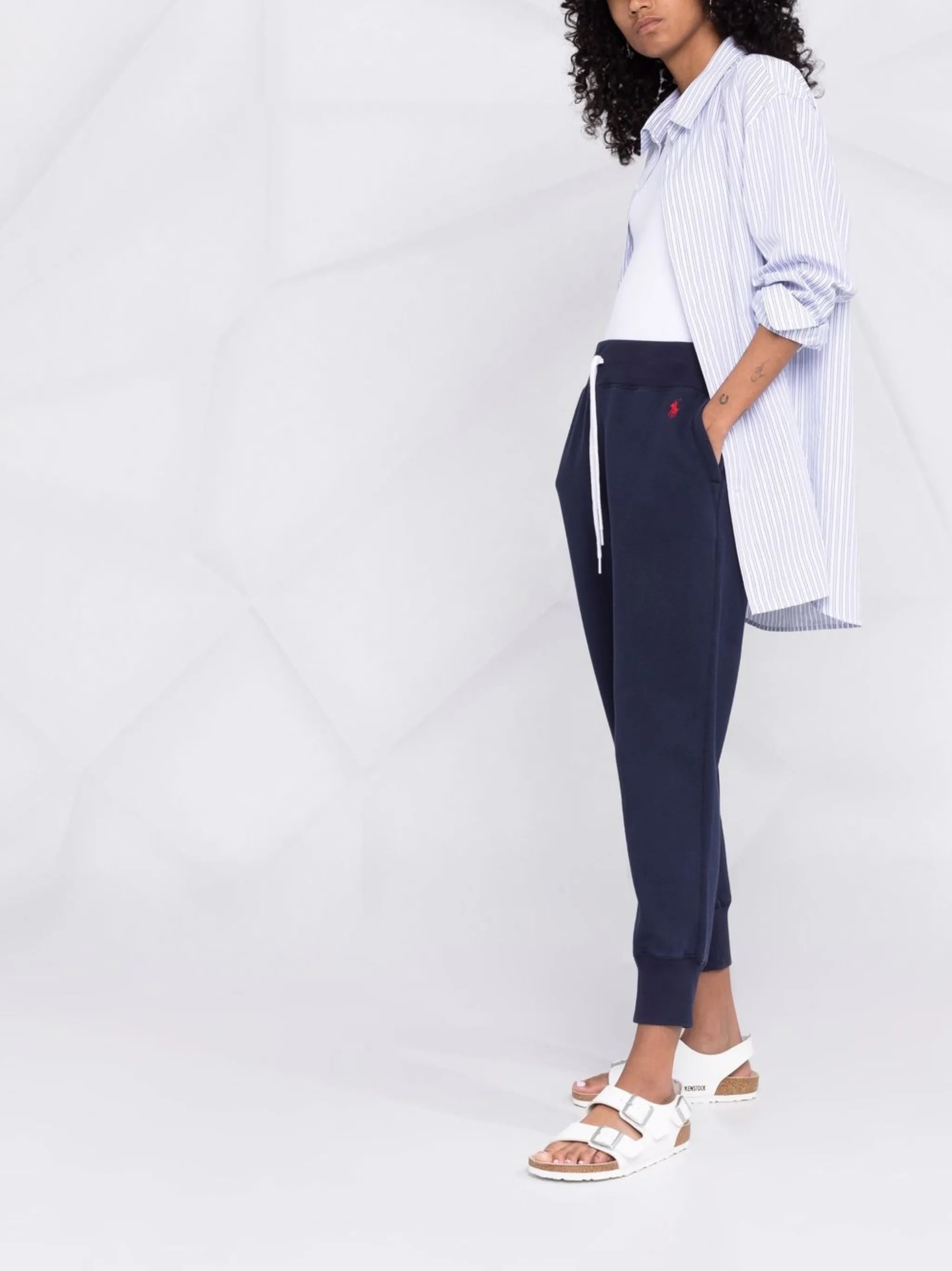 tapered track trousers