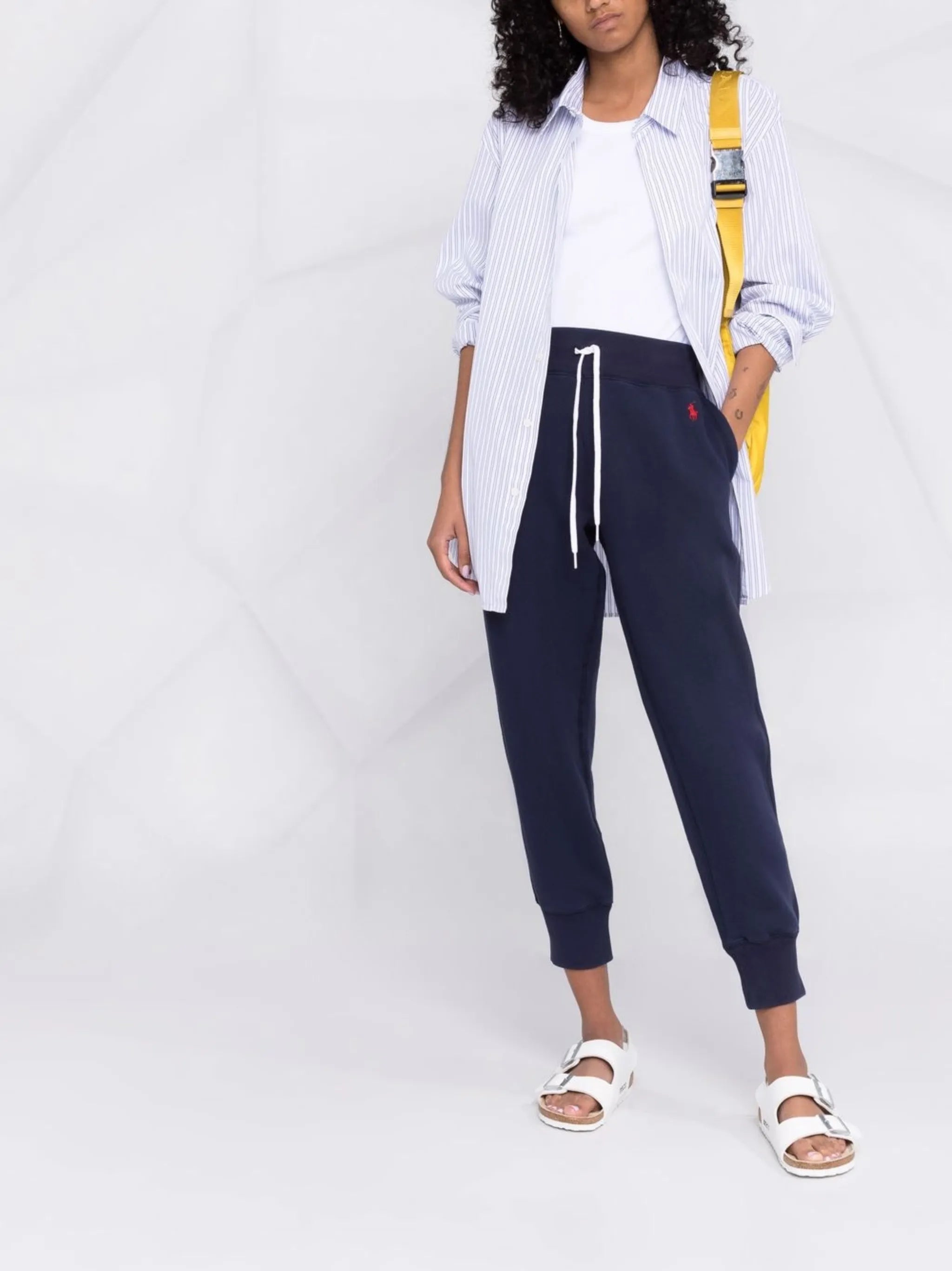 tapered track trousers