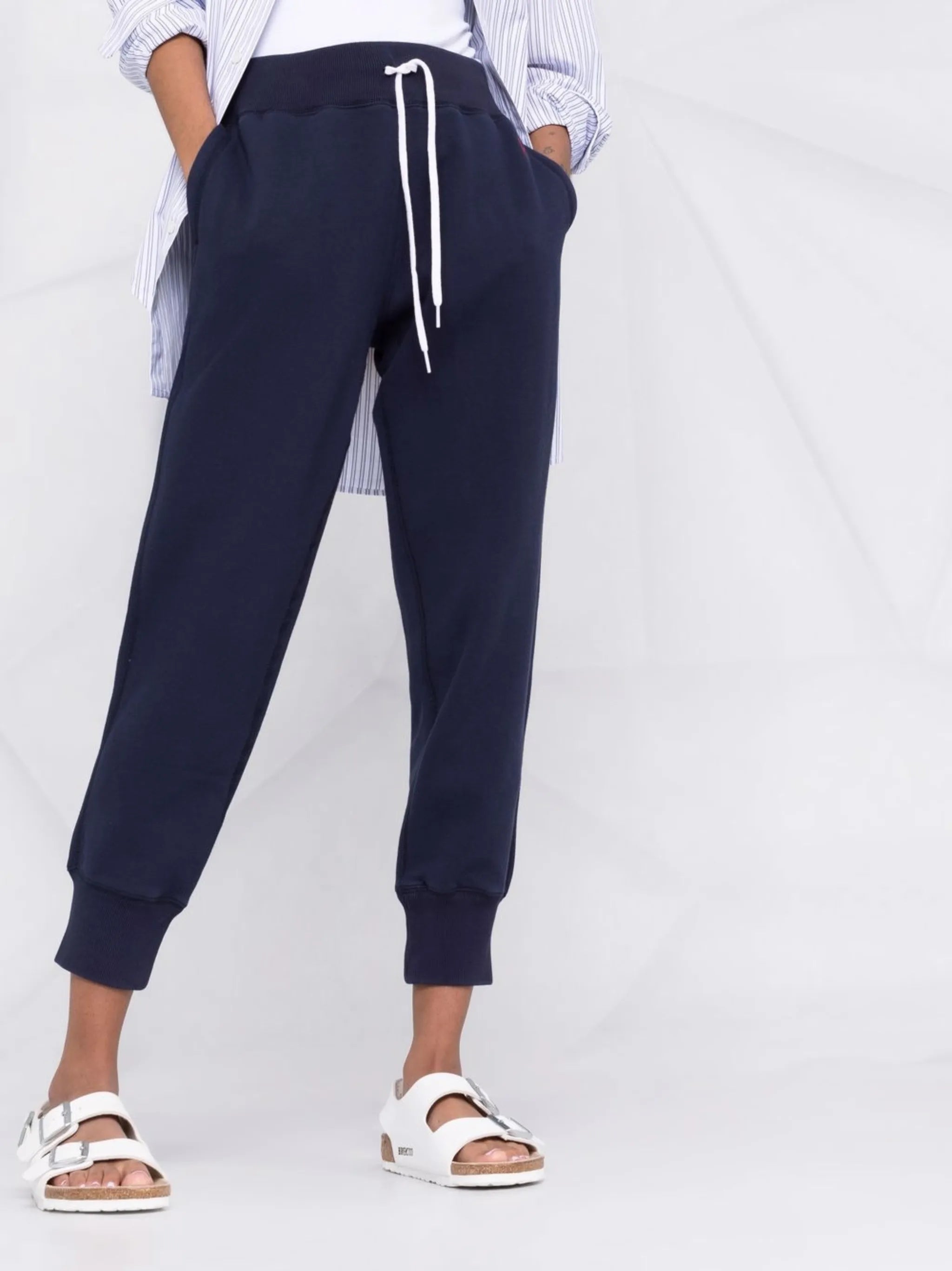 tapered track trousers