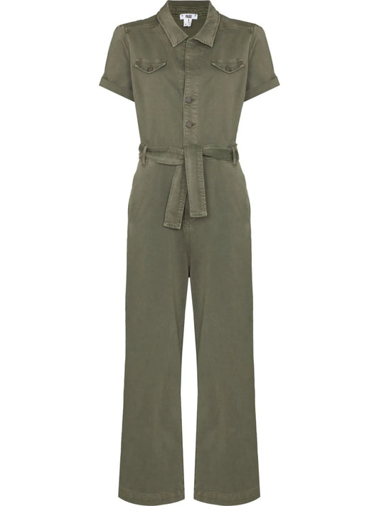 Anessa short-sleeved jumpsuit